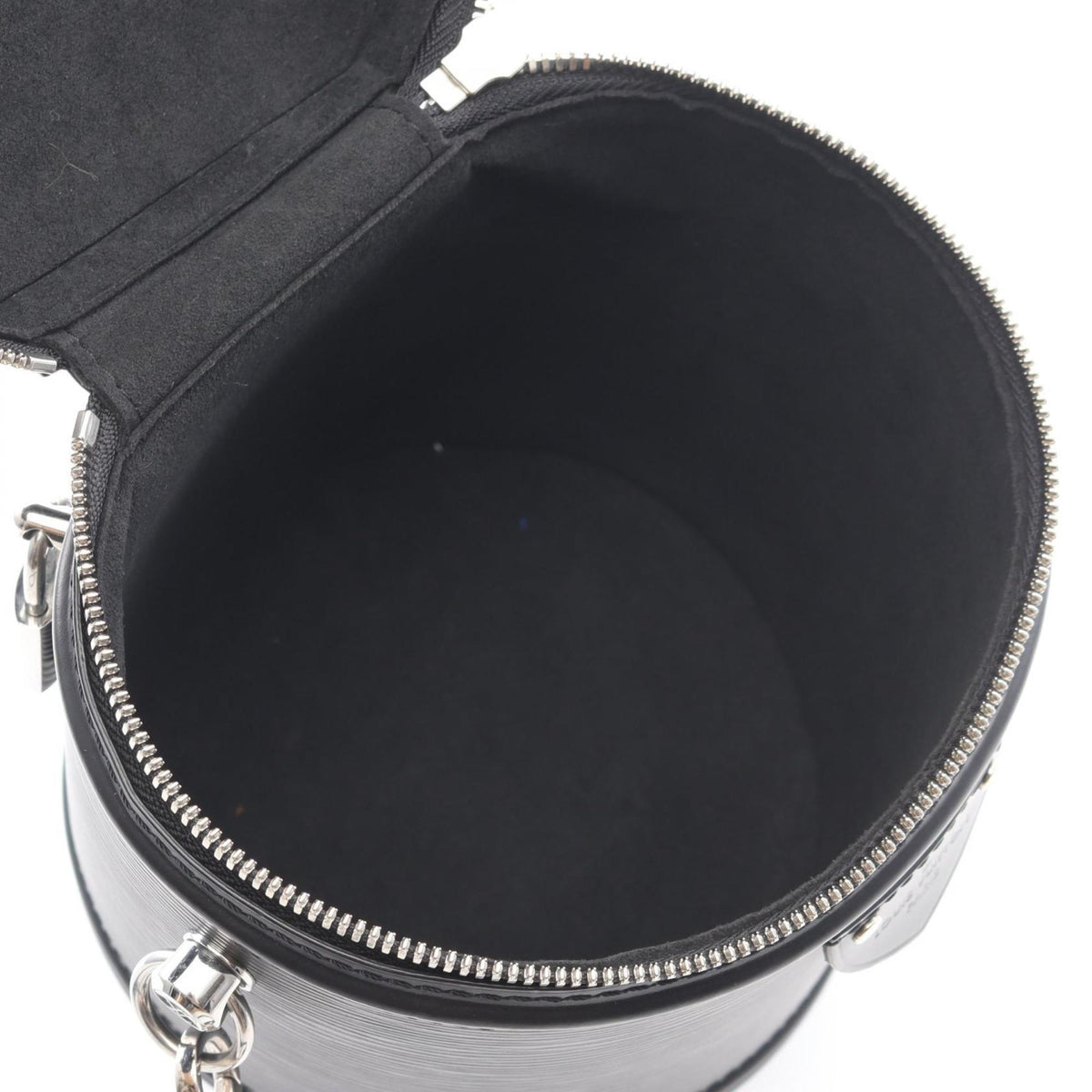 Louis Vuitton Black Noir Epi Leather Handbag (Pre-Owned)