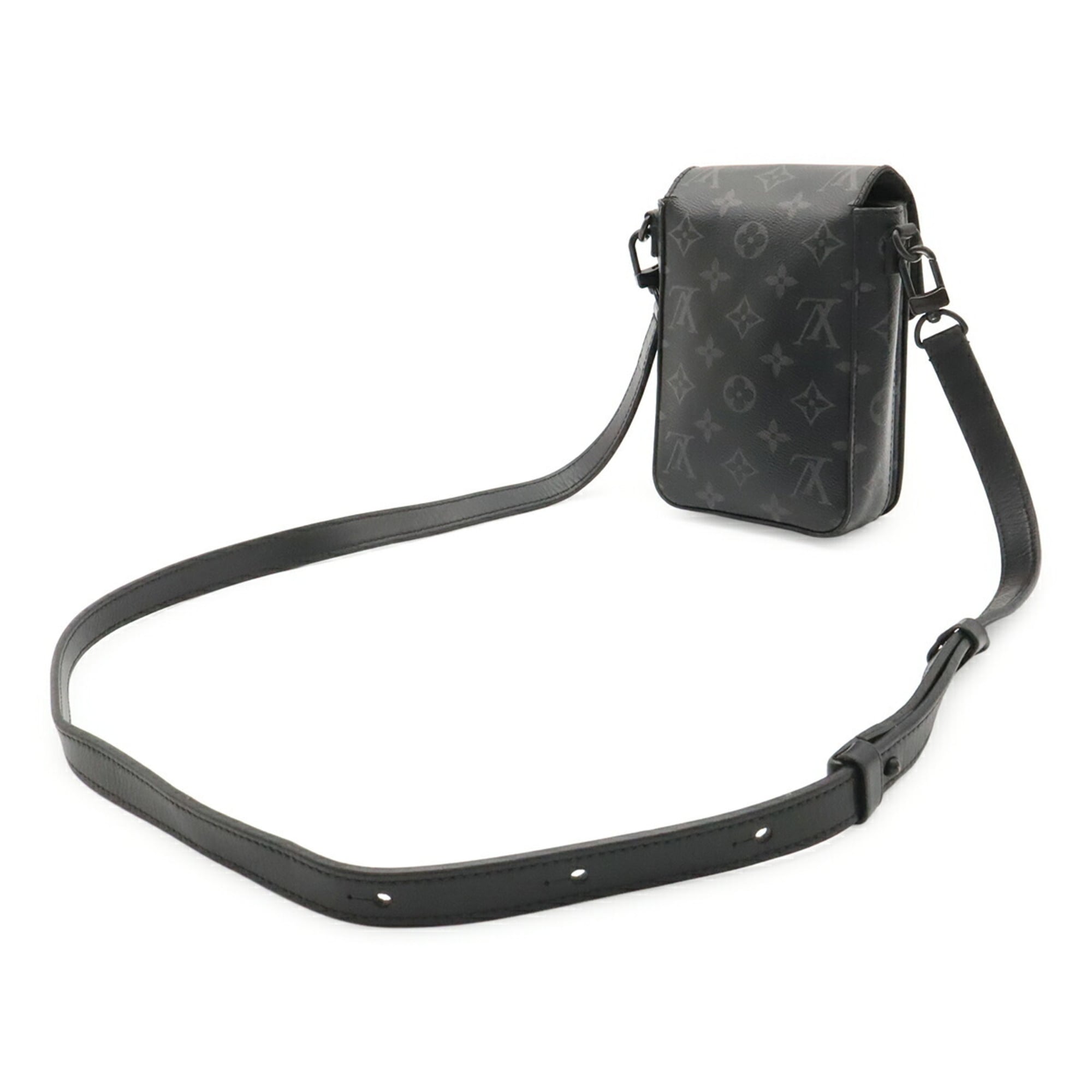 Louis Vuitton Black Gray Monogram Eclipse Monogram Eclipse Shoulder Bag (Pre-Owned)