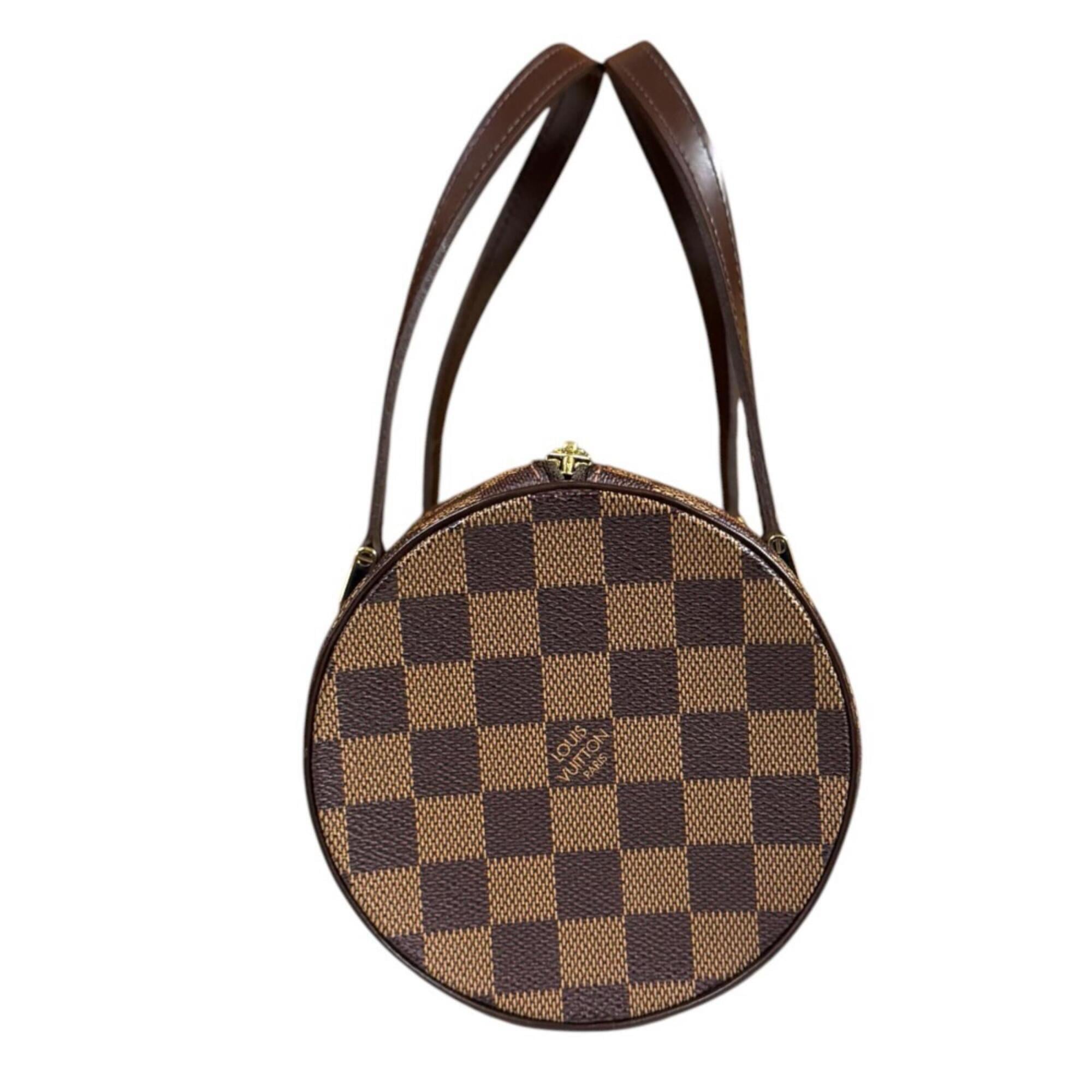 Louis Vuitton Brown Damier Canvas Handbag (Pre-Owned)