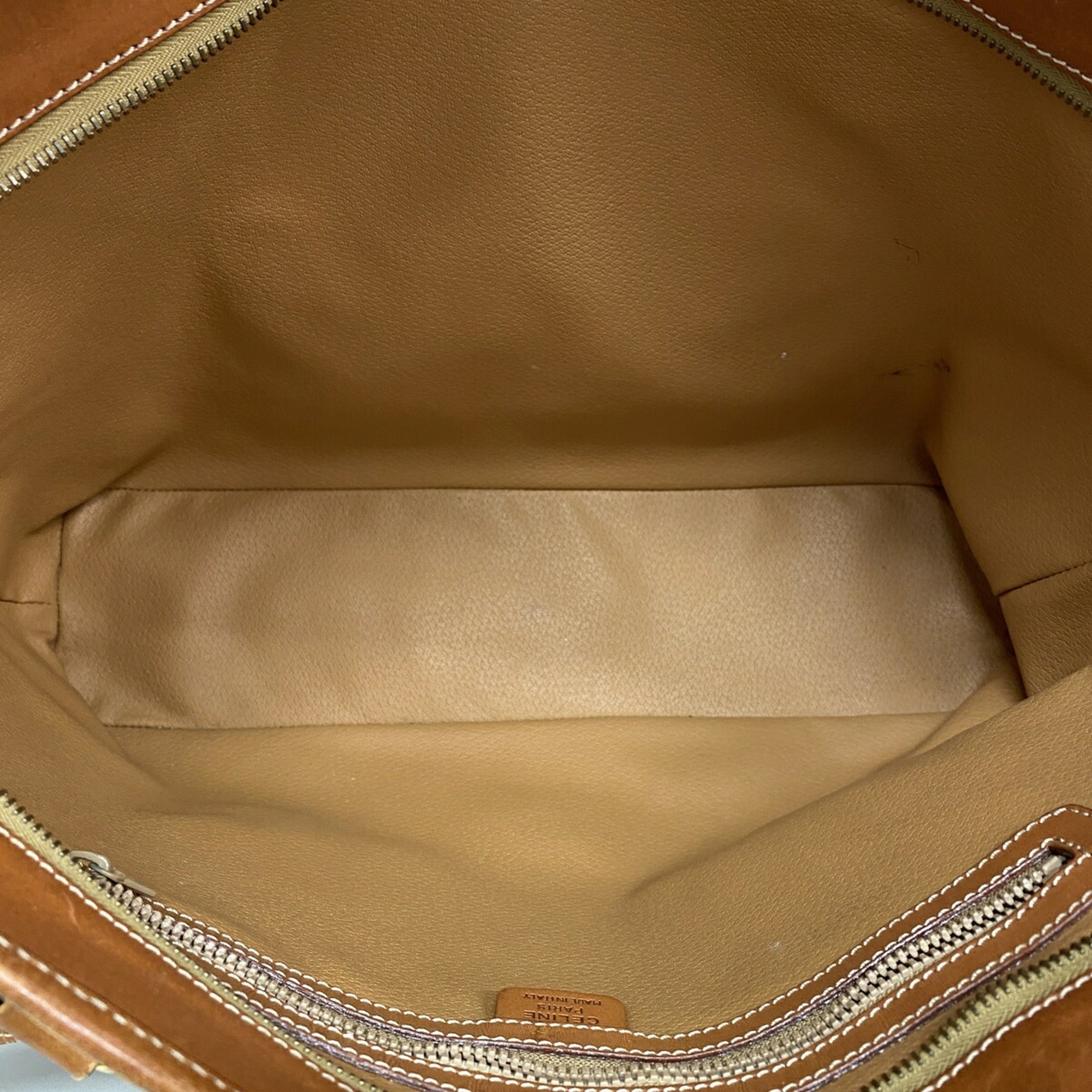 Celine Brown Pvc Tote Bag (Pre-Owned)