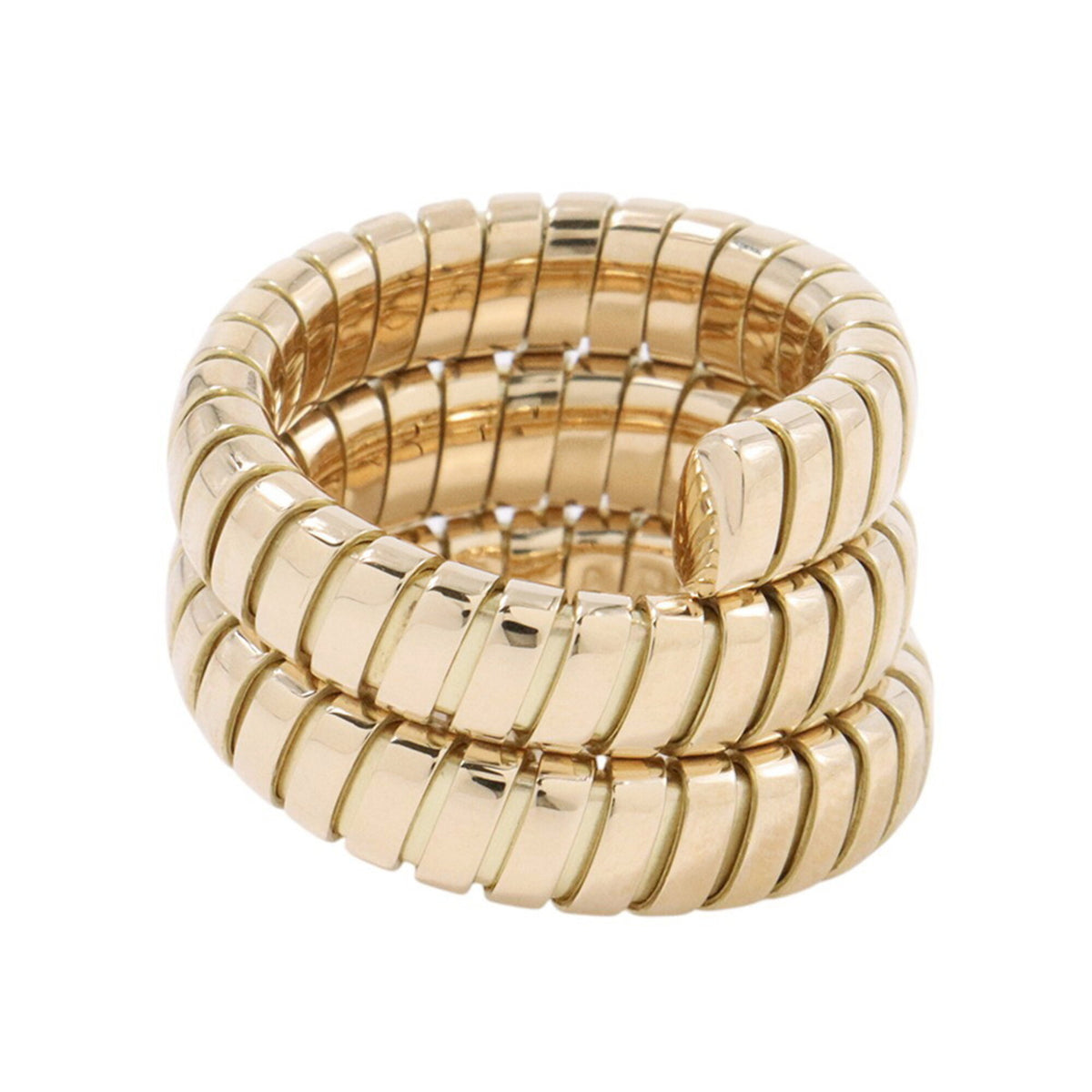 Bvlgari Yellow Gold Yellow Gold (18K) Band Ring (Pre-Owned)