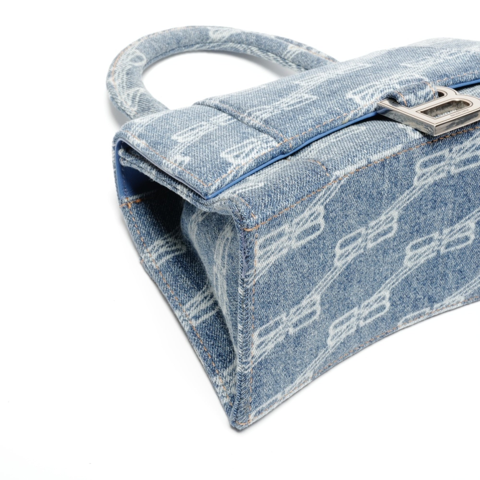 Balenciaga Navy Denim Handbag (Pre-Owned)