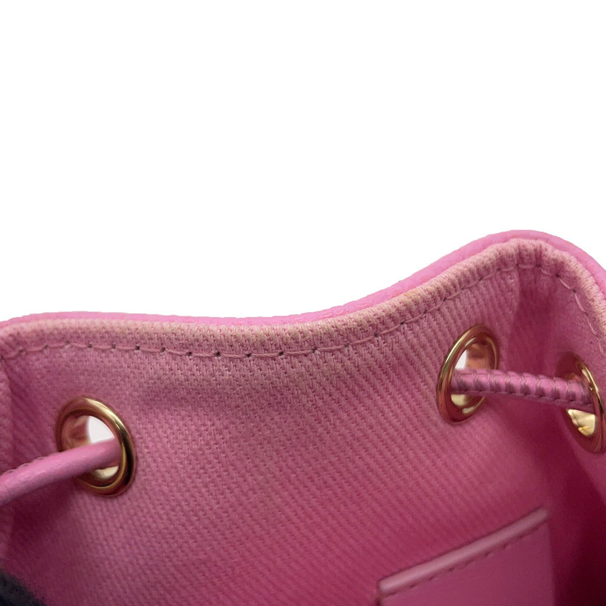 Chanel Pink Grained Calfskin Handbag Shoulder Bag (Pre-Owned)