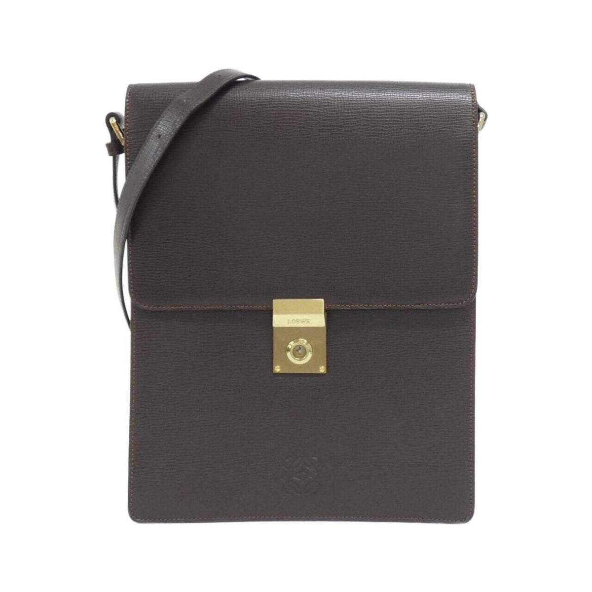 Loewe Brown Leather Shoulder Bag (Pre-Owned)