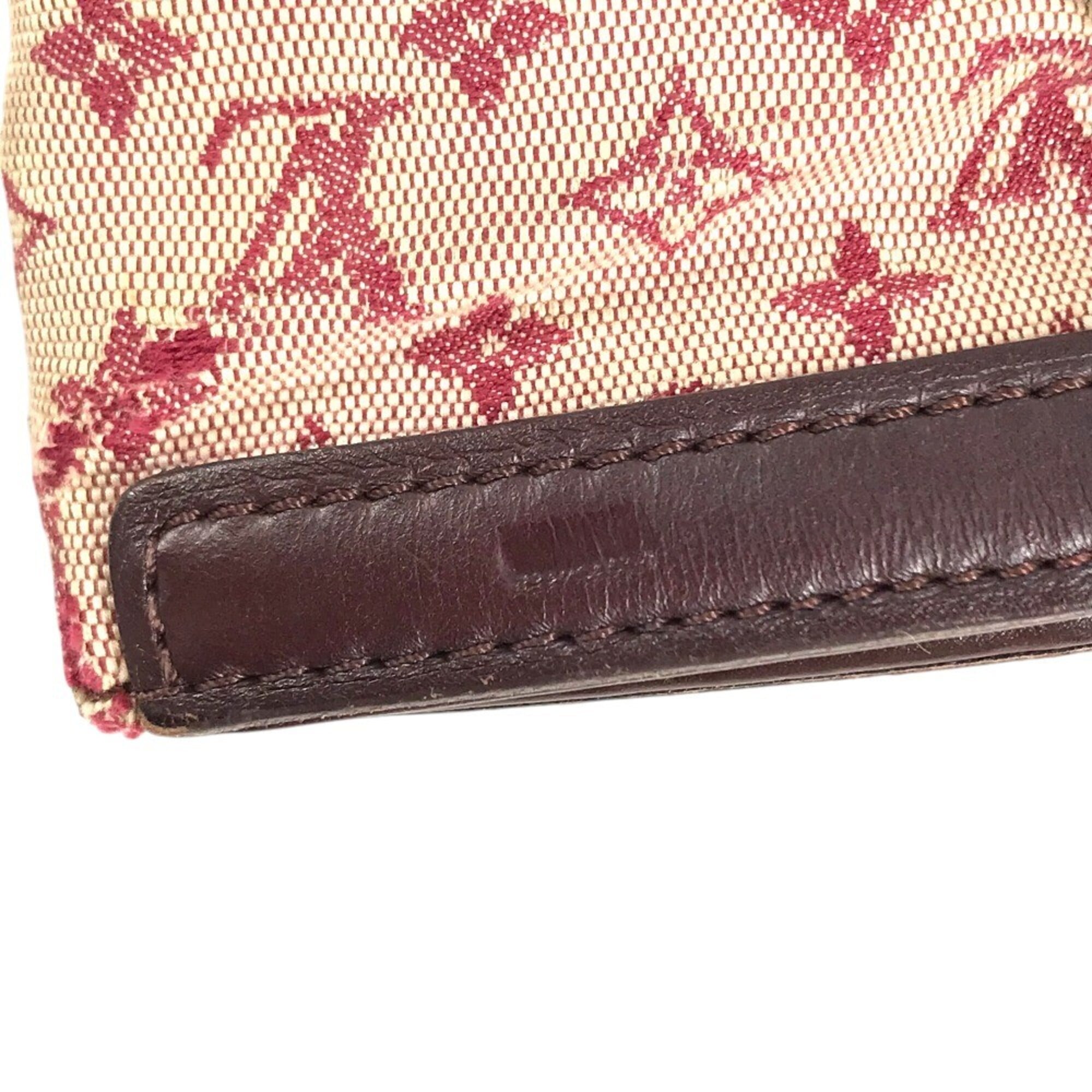Louis Vuitton Cerise Red Color Monogram Mini Handbag Tote Bag (Pre-Owned)
