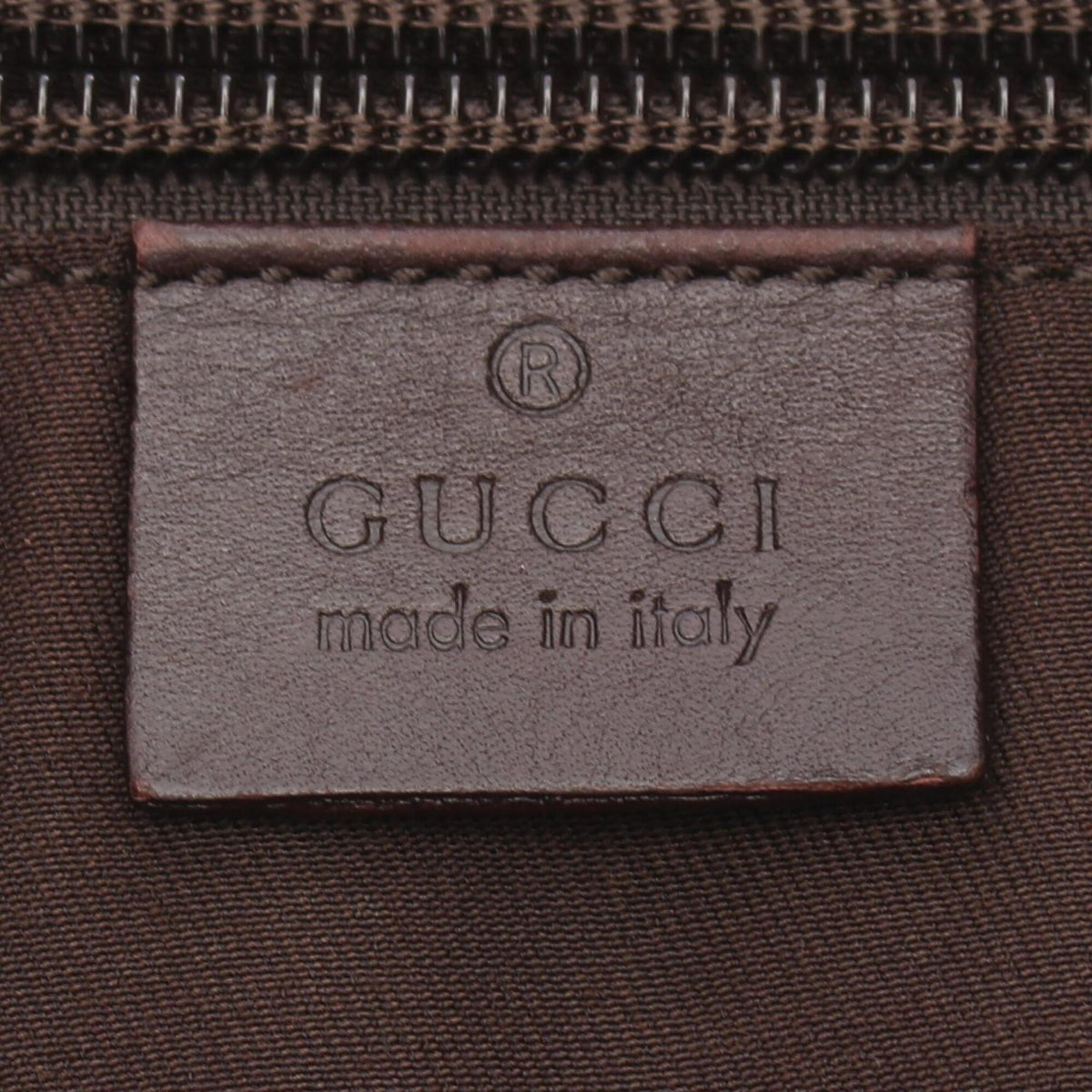 Gucci Beige Brown Gg Canvas Leather Handbag Shoulder Bag (Pre-Owned)