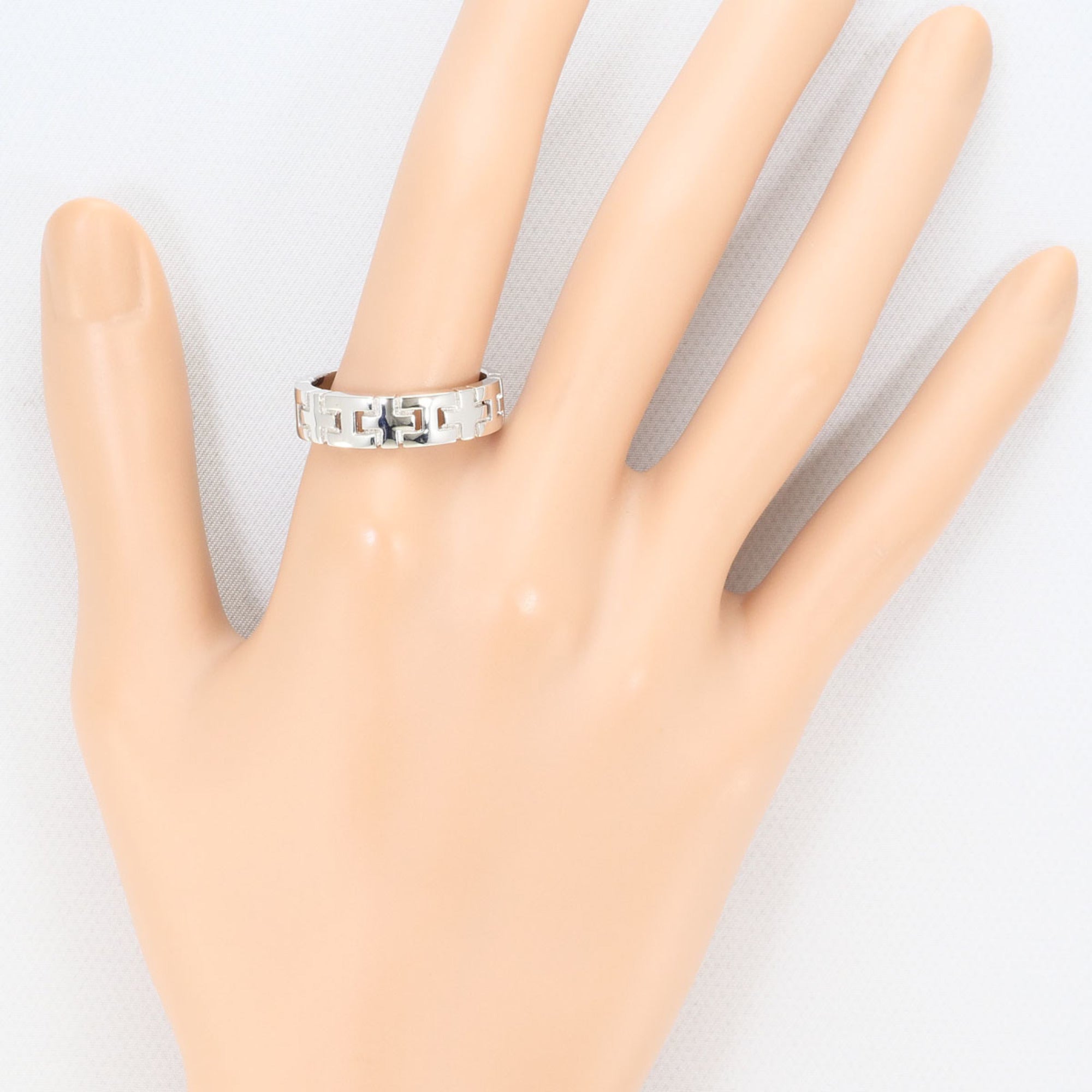 Unbranded White Gold White Gold (14K) Band Ring (Pre-Owned)