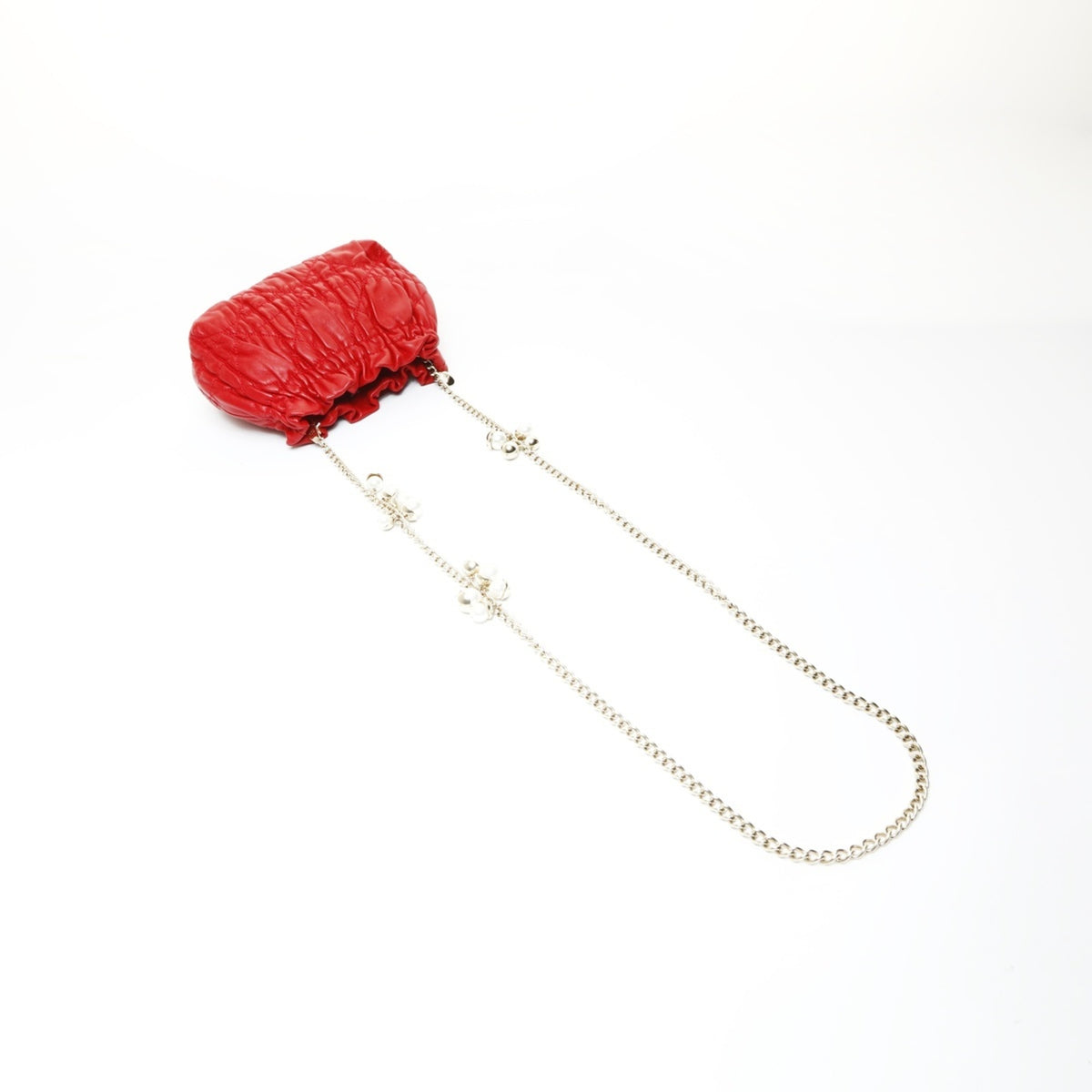 Christian Dior Red Color Shoulder Bag (Pre-Owned)