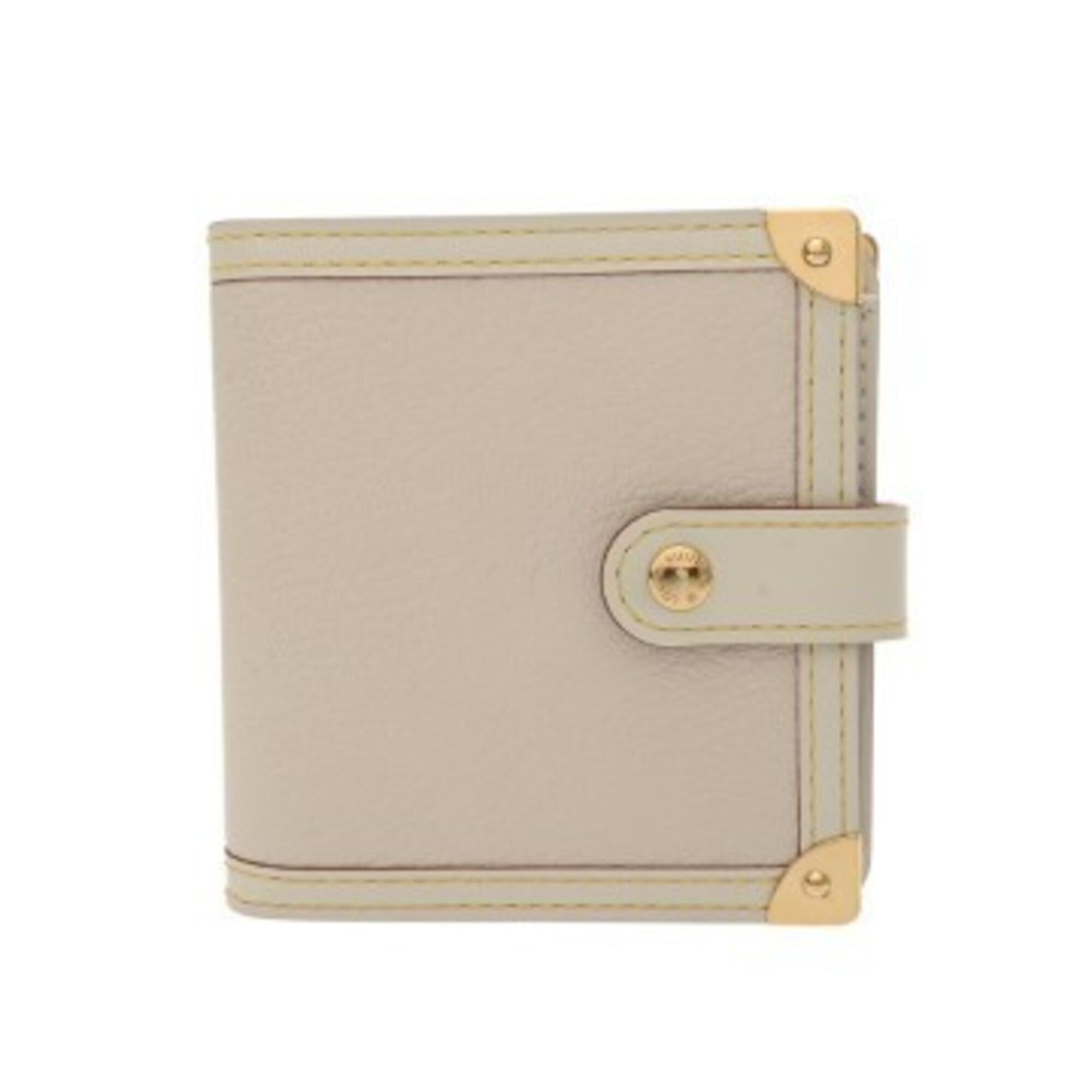 Louis Vuitton Blanc Leather Wallet (Bi-Fold) (Pre-Owned)