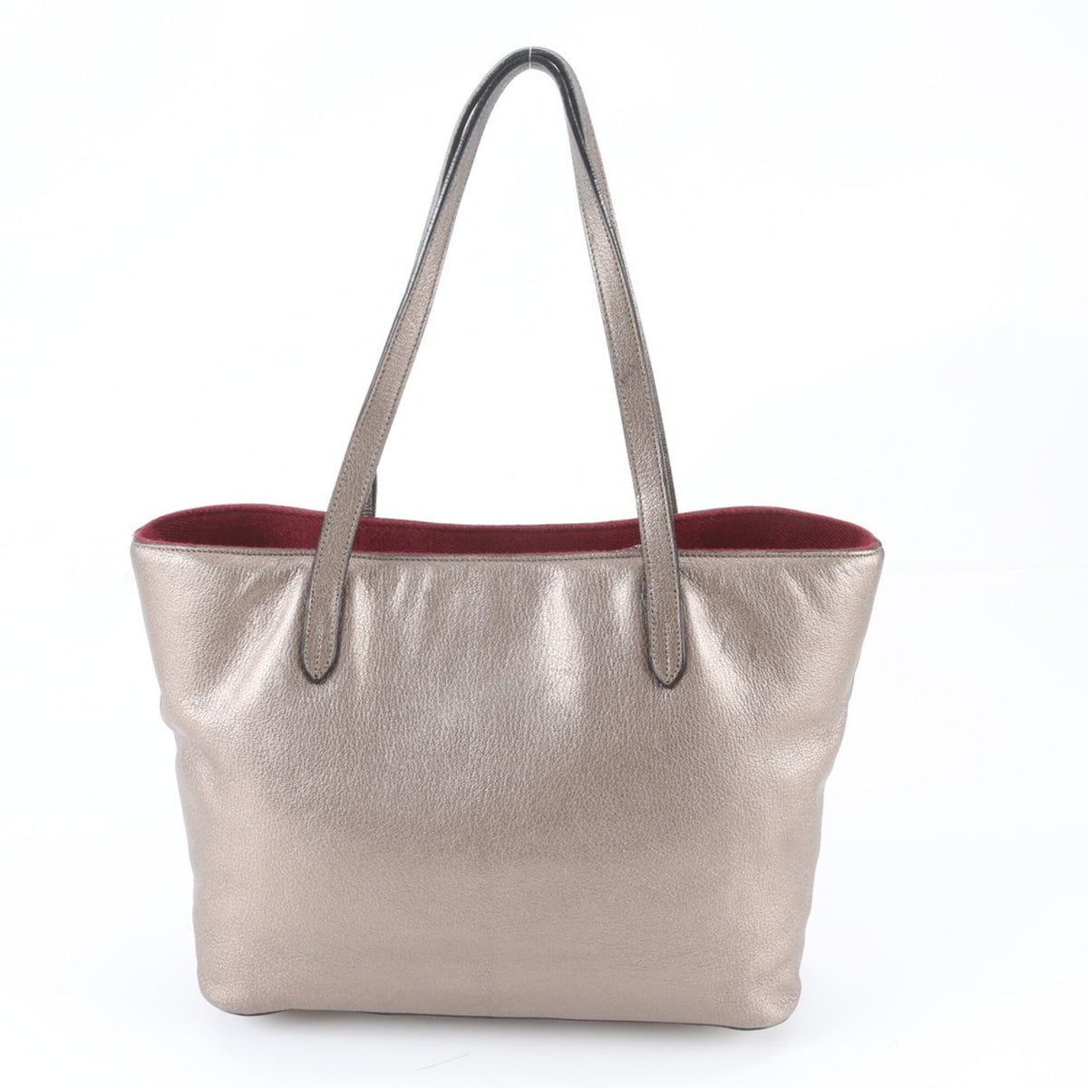 Loewe Gold Leather Handbag Shoulder Bag Tote Bag (Pre-Owned)
