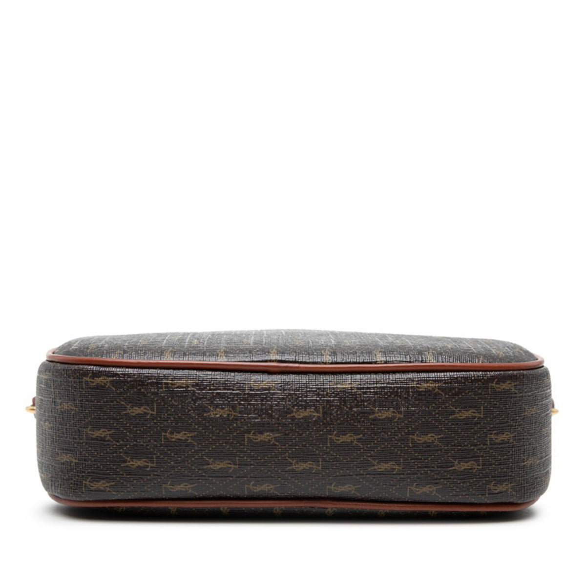Saint Laurent Brown Pvc Leather Shoulder Bag (Pre-Owned)