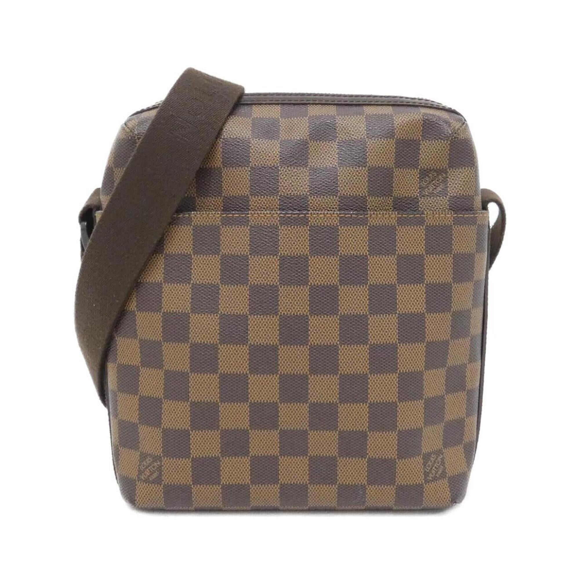 Louis Vuitton Damier Brown Ebene Coated Canvas Shoulder Bag (Pre-Owned)