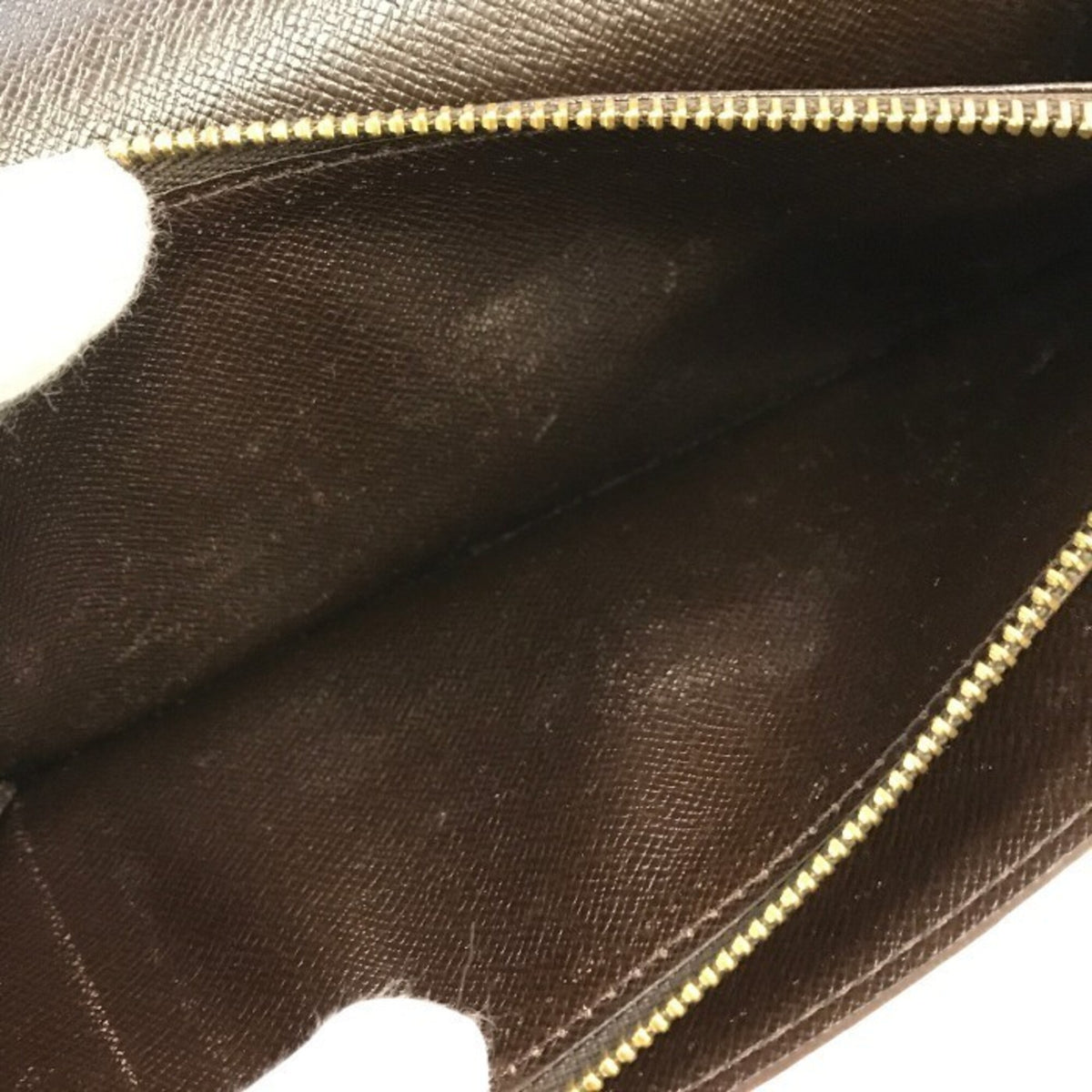 Louis Vuitton Damier Brown Long Wallet (Bi-Fold) (Pre-Owned)