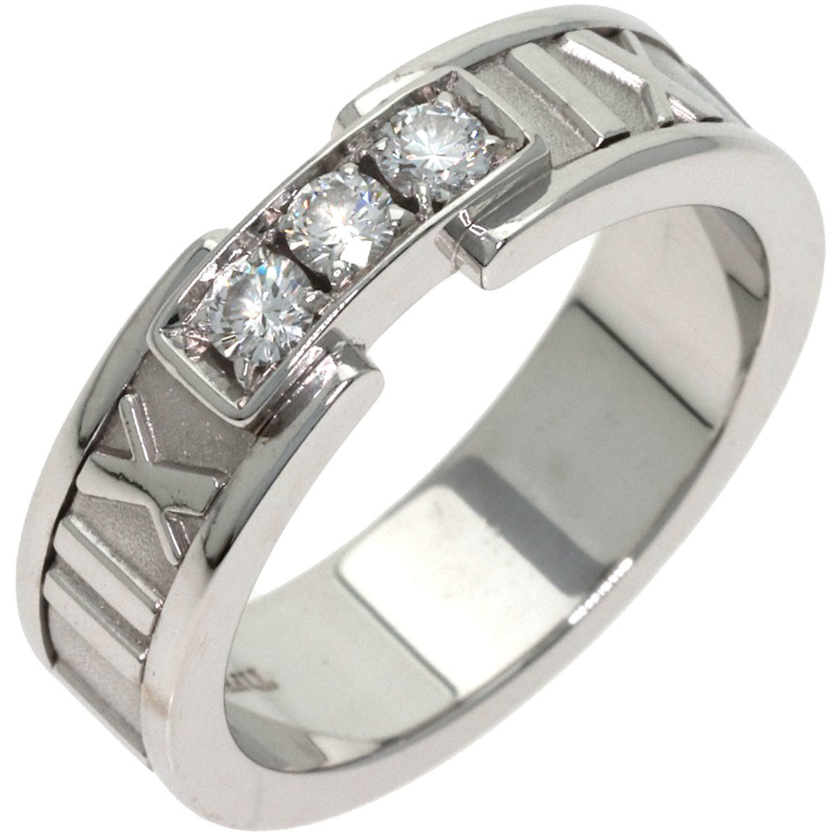 Tiffany White Gold (18K) Band Ring (Pre-Owned)