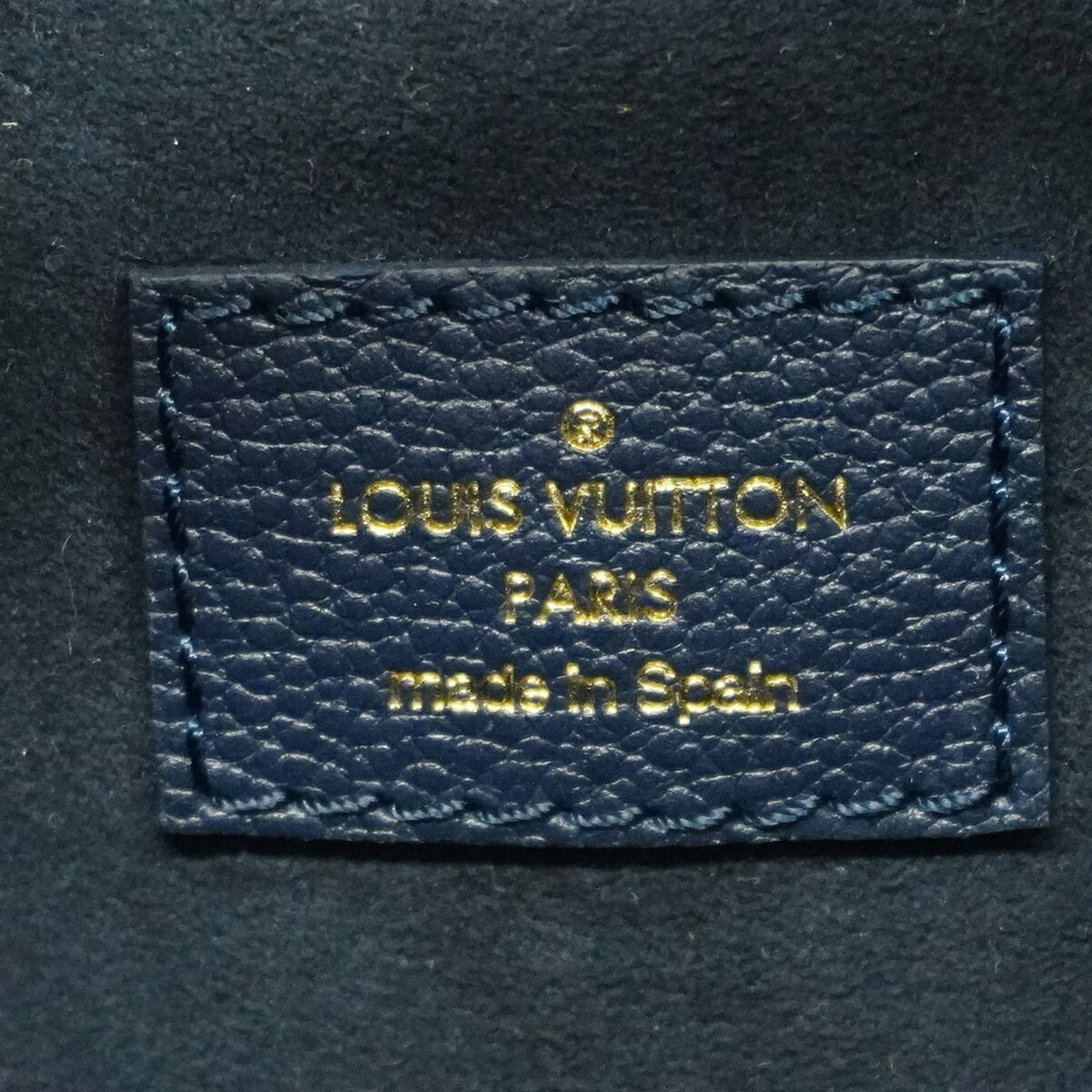 Louis Vuitton Navy Tote Bag (Pre-Owned)