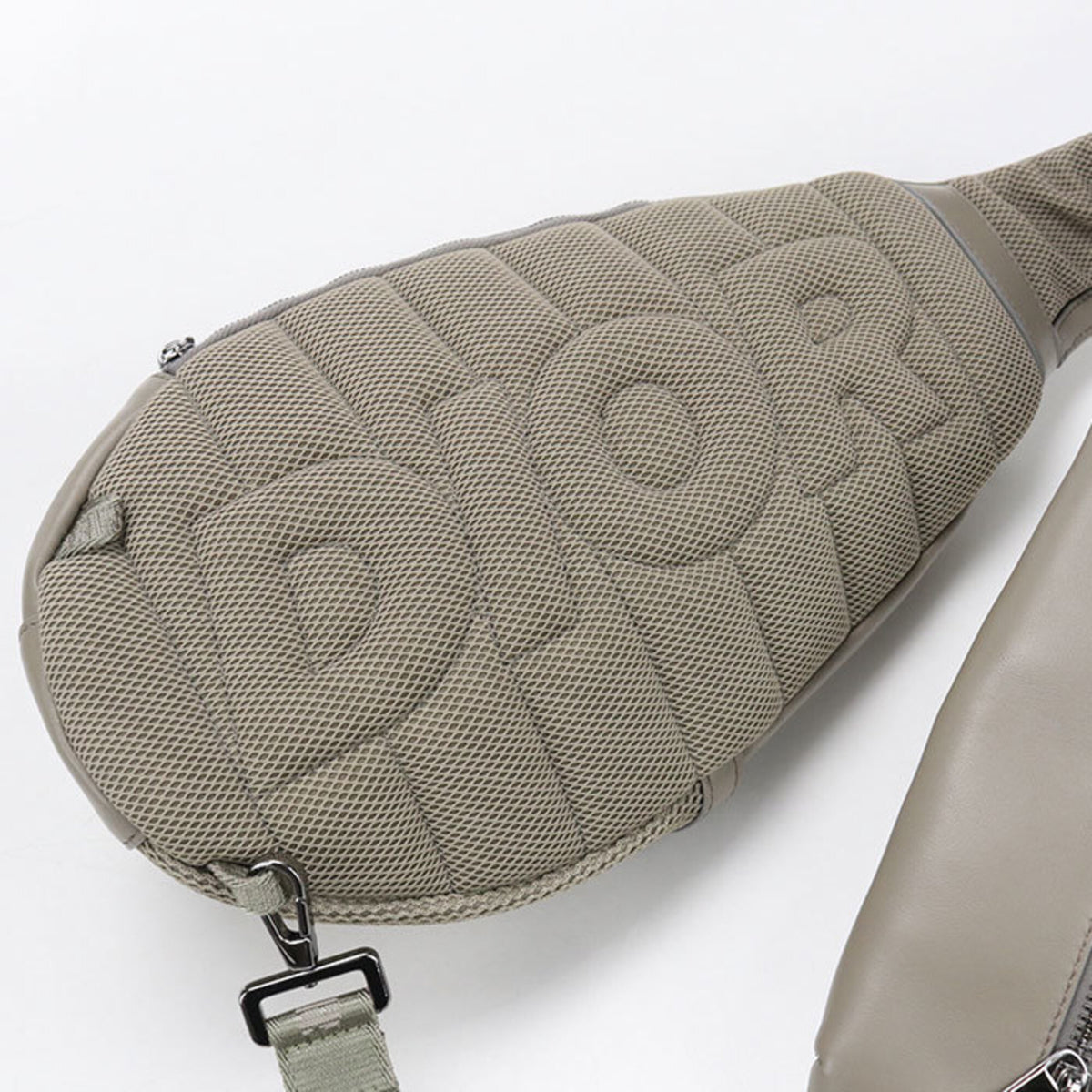 Christian Dior Gray Leather Sling Bag (Pre-Owned)