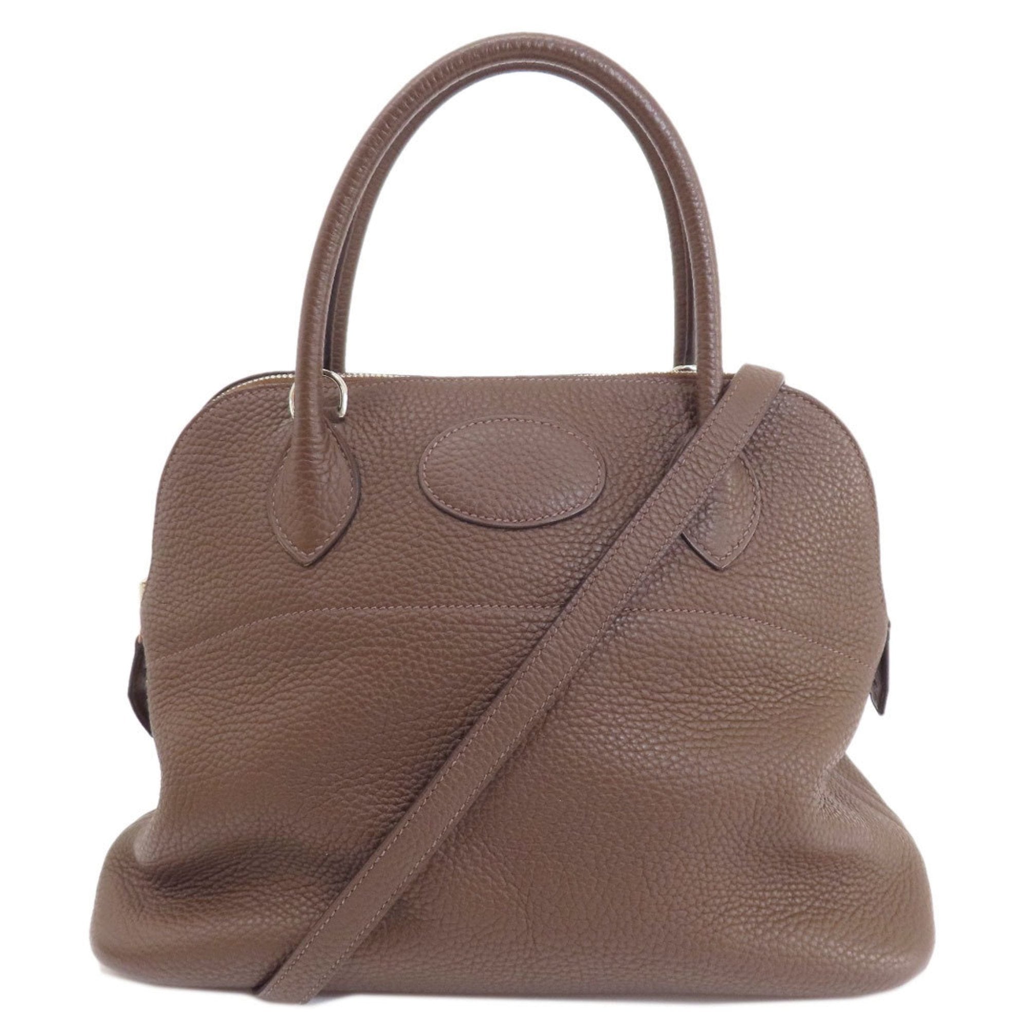 Hermes Bolide Brown Handbag (Pre-Owned)