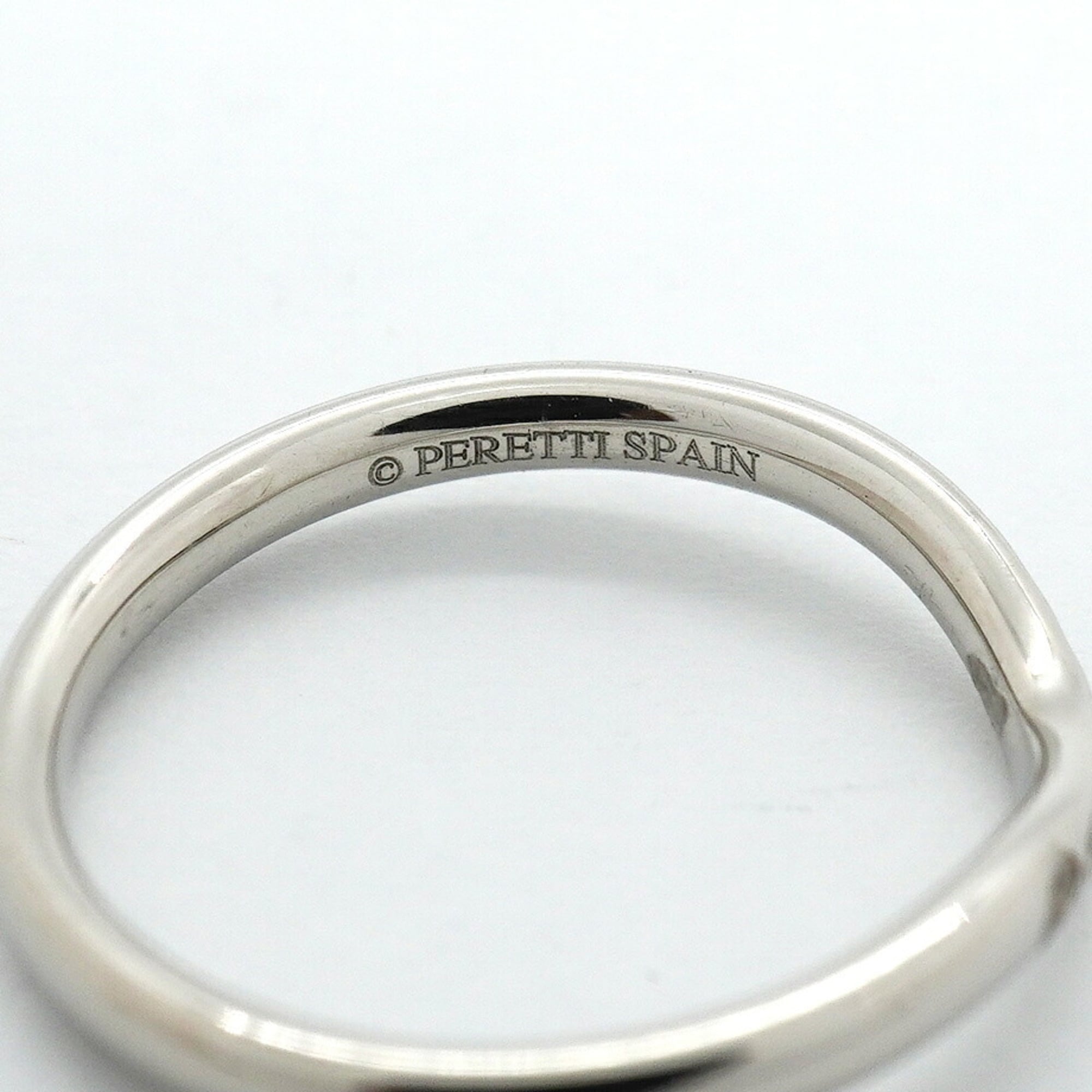 Tiffany Platinum 950 Band Ring (Pre-Owned)