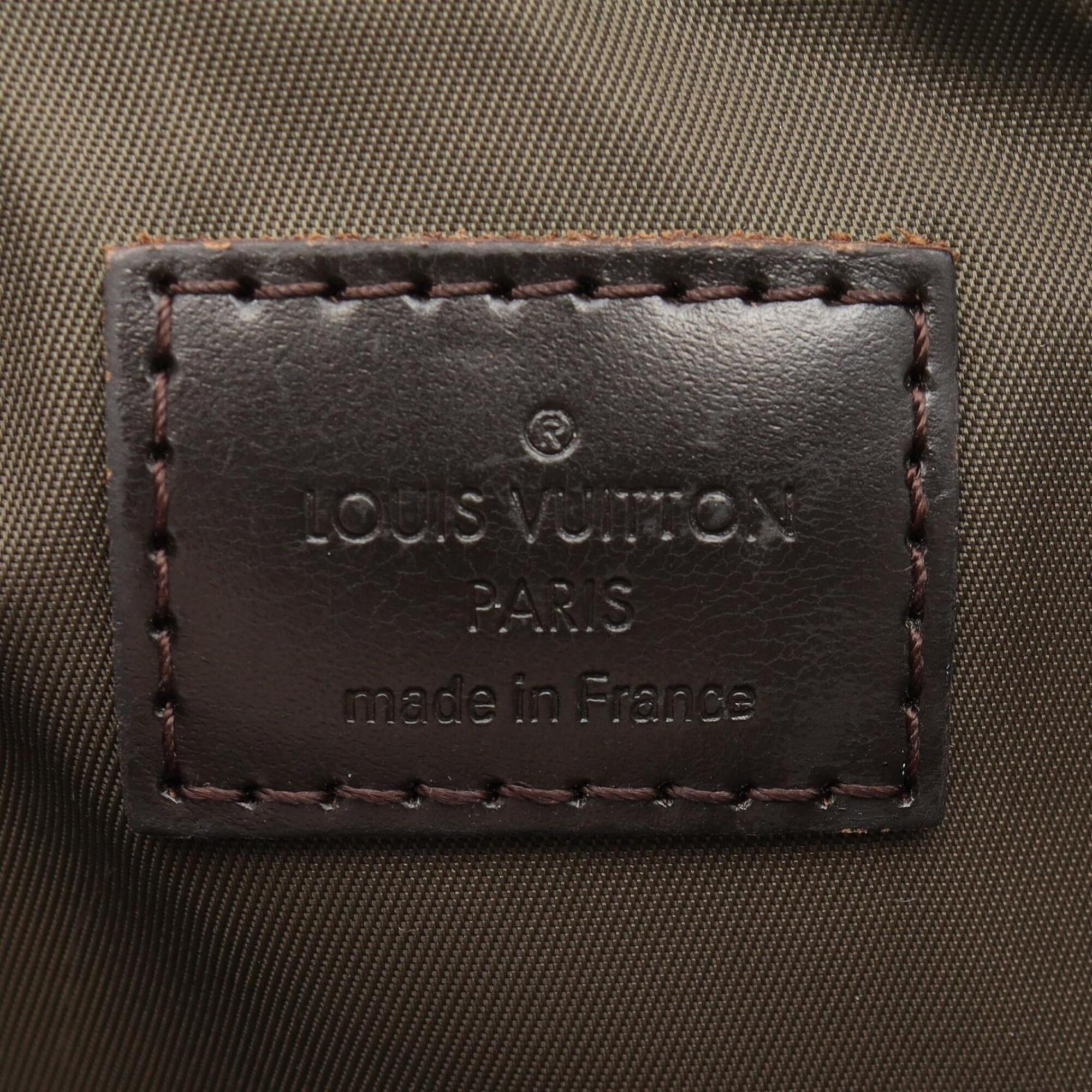 Louis Vuitton Black Noir Damier Geant Fanny Pack Handbag (Pre-Owned)