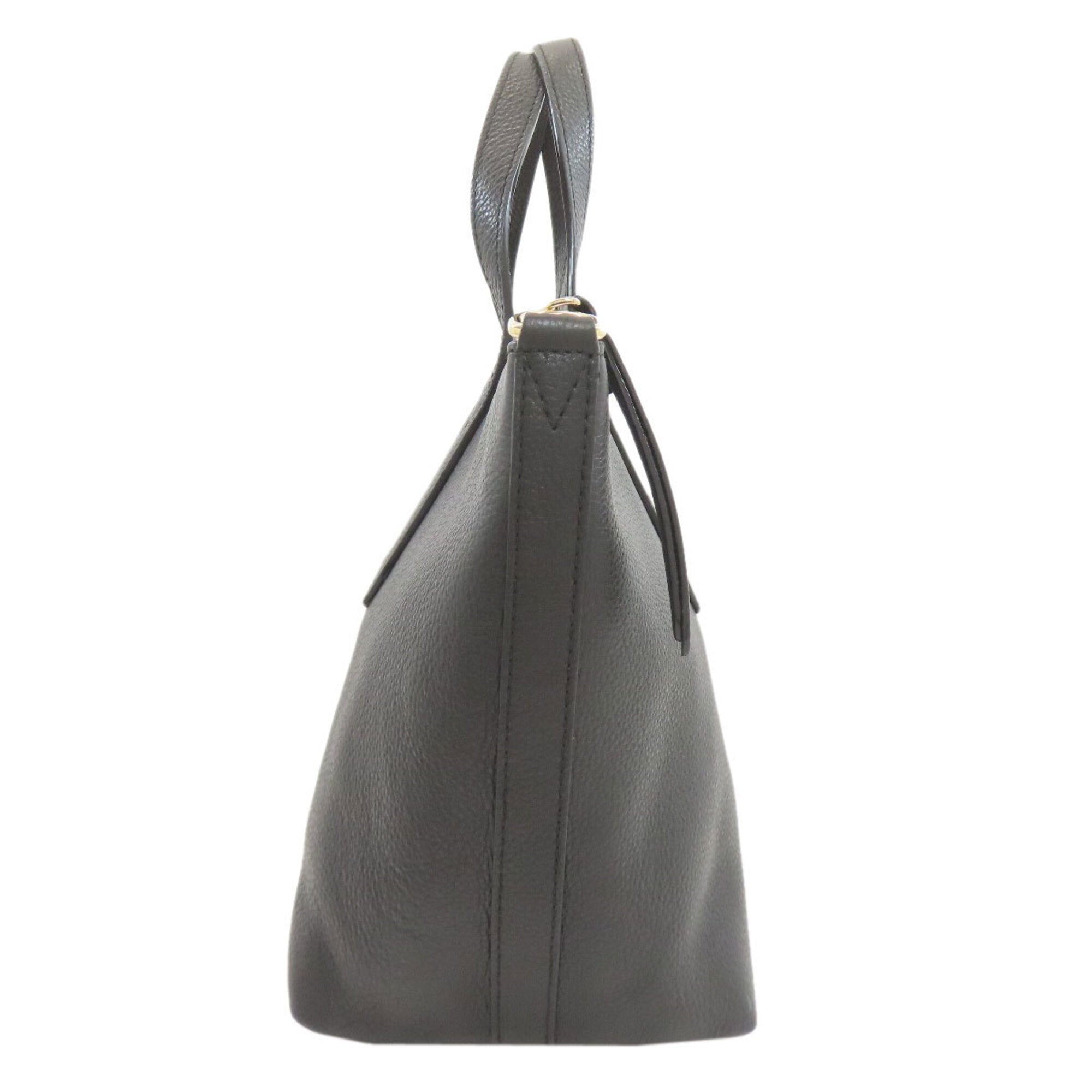 Jimmy Choo Black Leather Handbag (Pre-Owned)