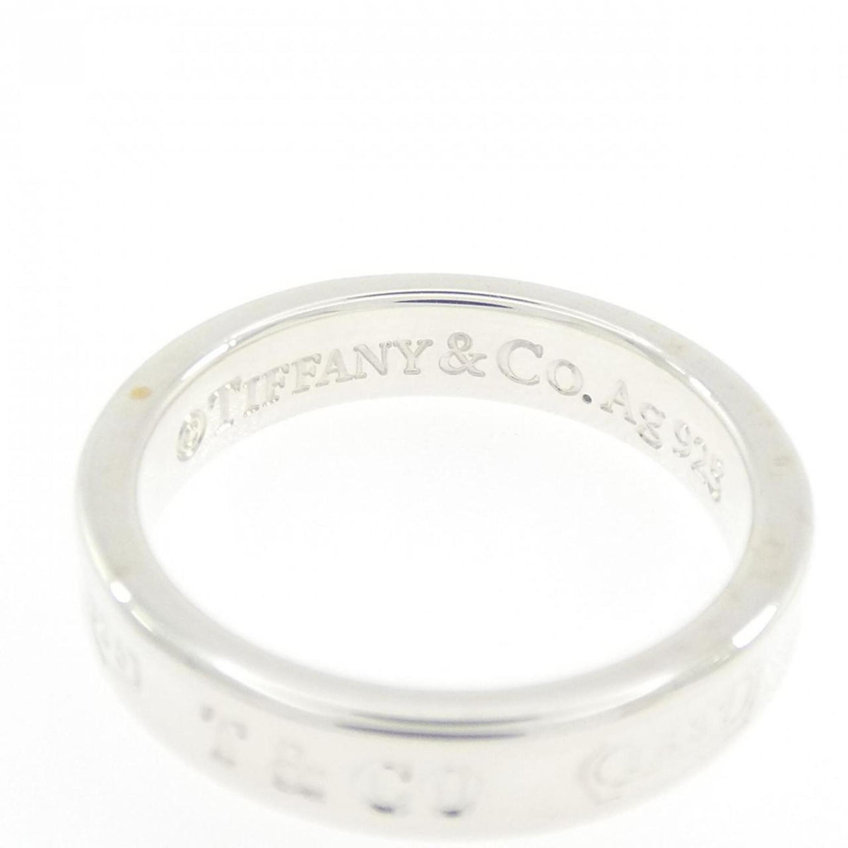 Tiffany Silver 925 Band Ring (Pre-Owned)