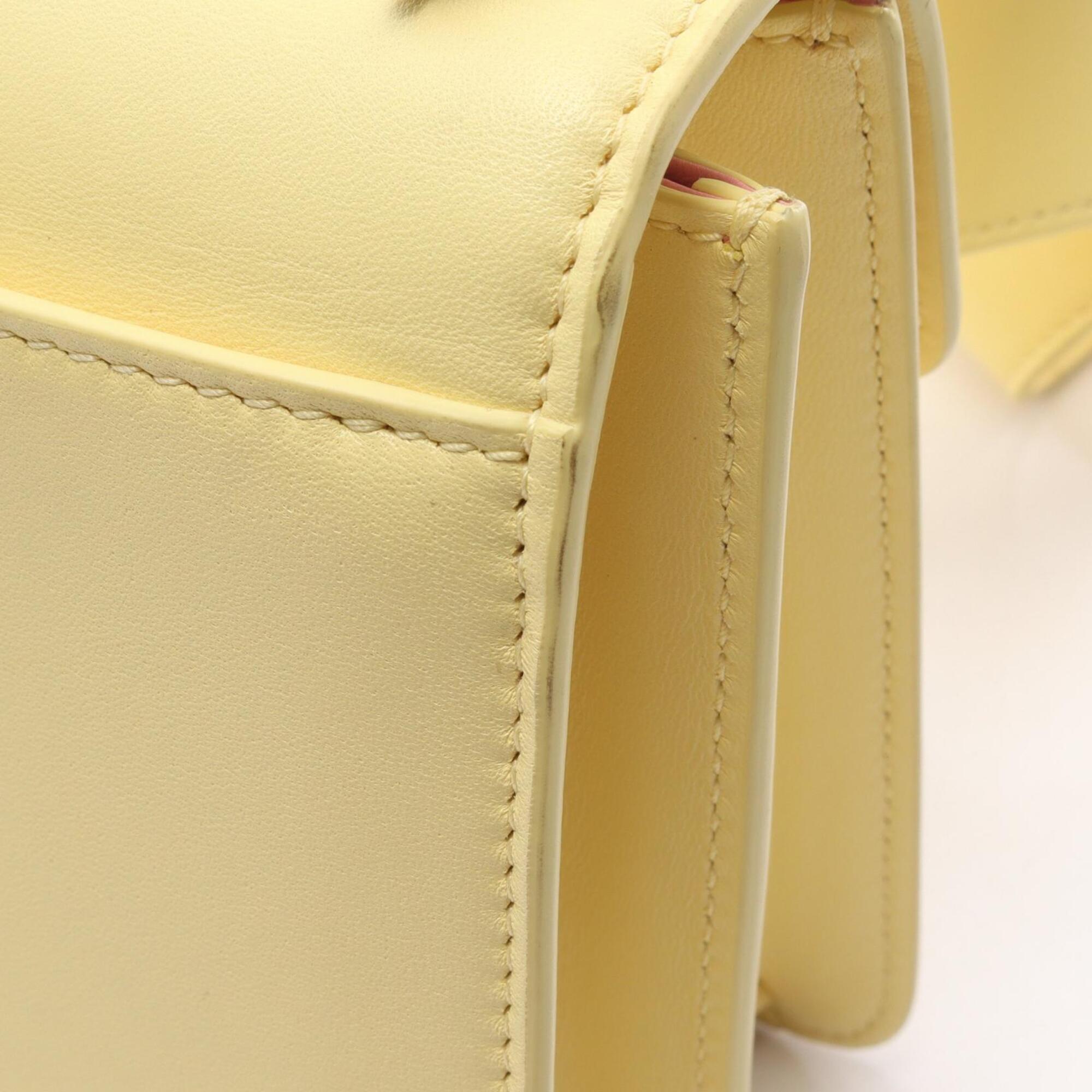 Bvlgari Yellow Leather Handbag (Pre-Owned)