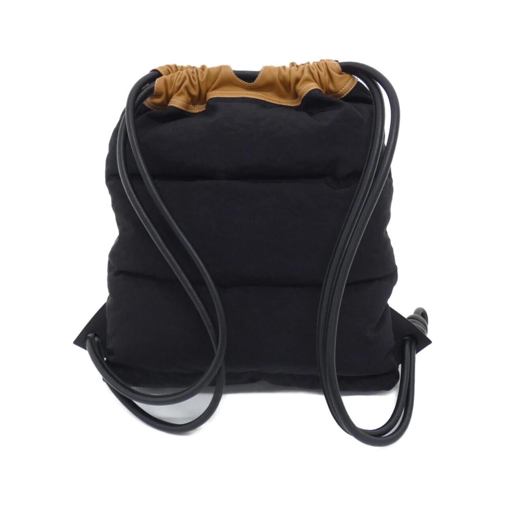 Loewe Black Nylon Leather Backpack (Pre-Owned)