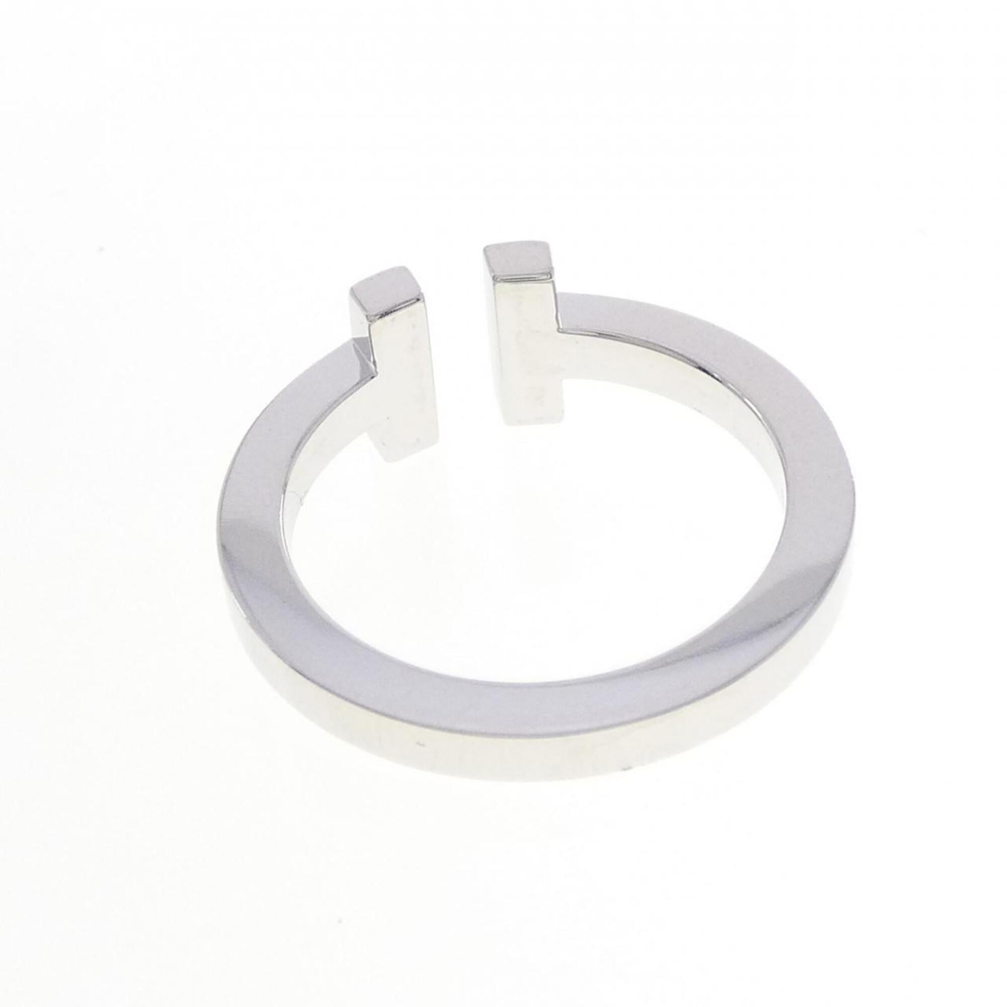 Tiffany White Gold (18K) Band Ring (Pre-Owned)