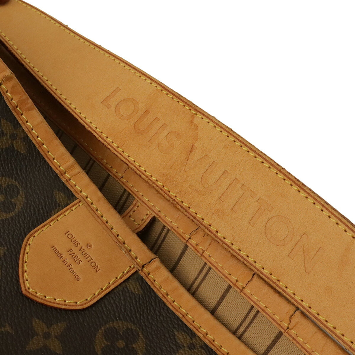 Louis Vuitton Brown Monogram Canvas Pvc Coated Canvas Shoulder Bag (Pre-Owned)