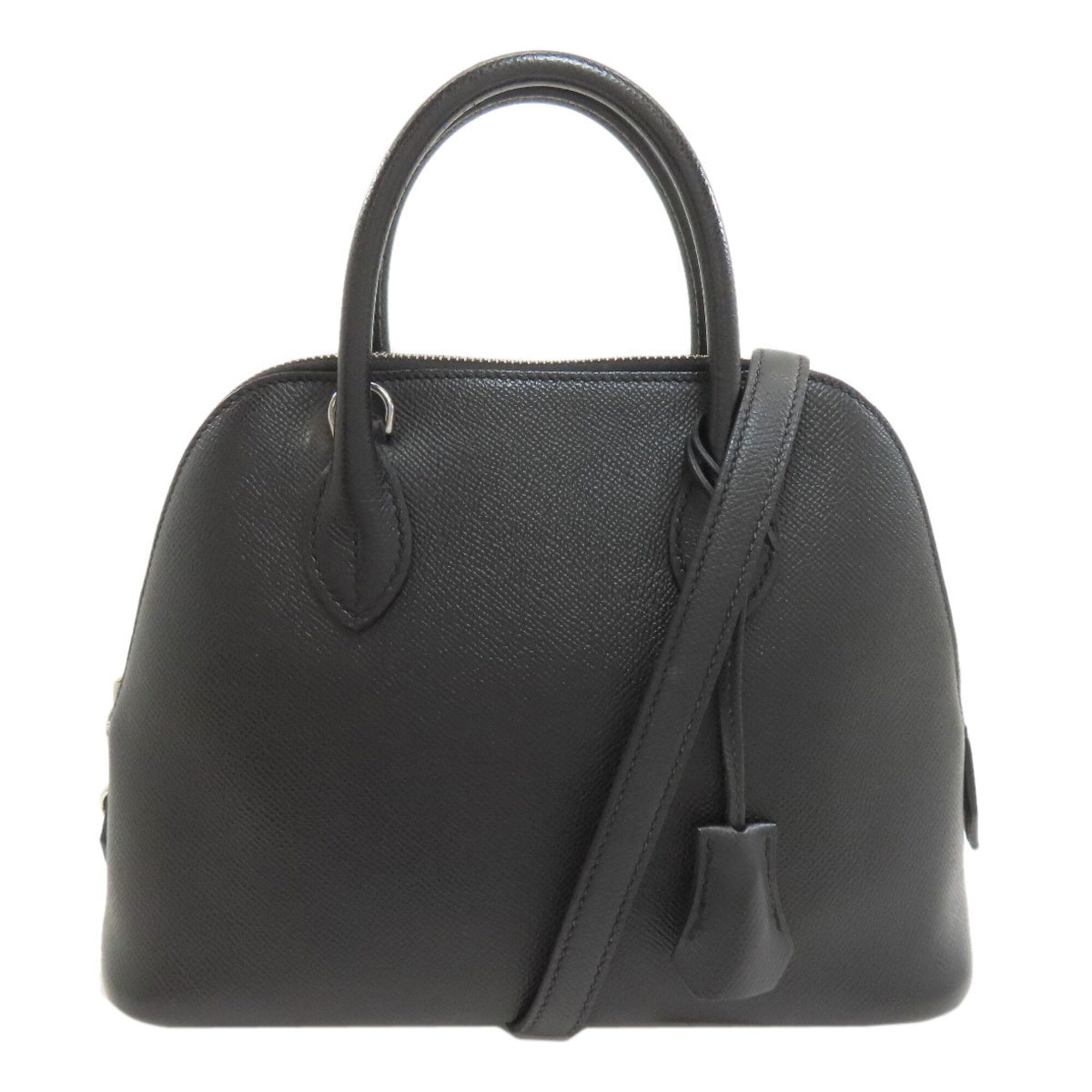 Hermes Black Epsom Leather Handbag (Pre-Owned)
