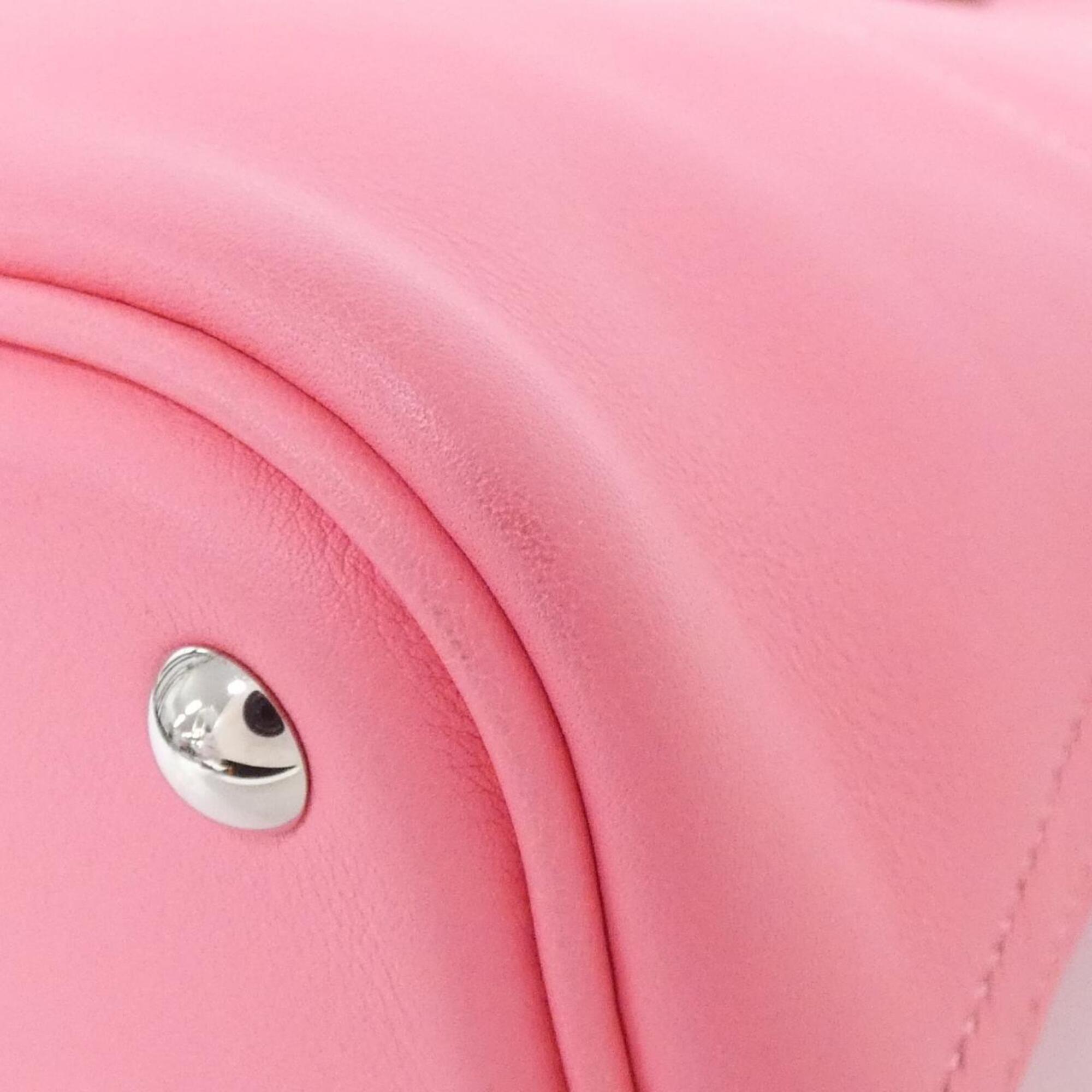 Hermes Pink Swift Leather Handbag (Pre-Owned)