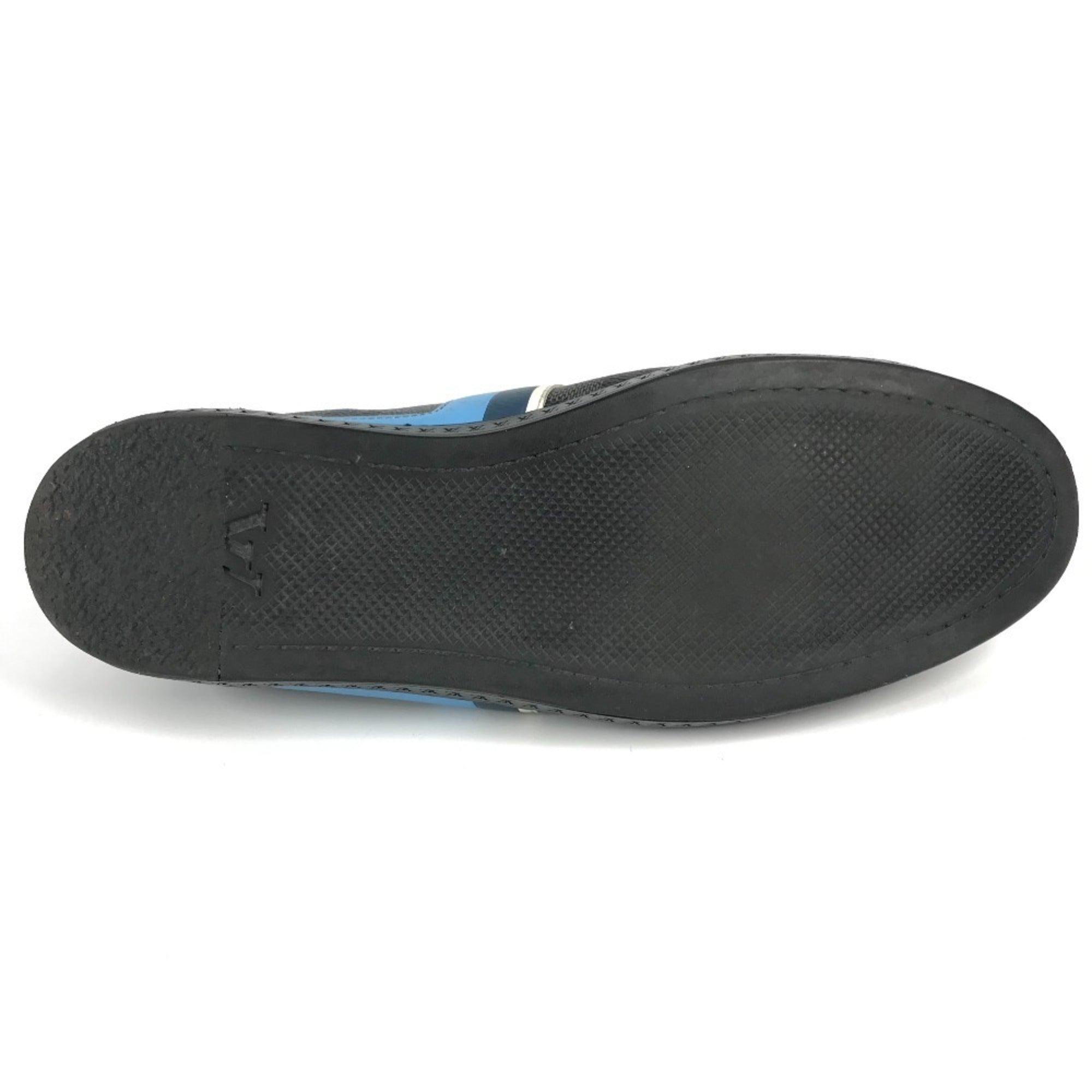 Louis Vuitton Black Blue Sneakers (Pre-Owned)