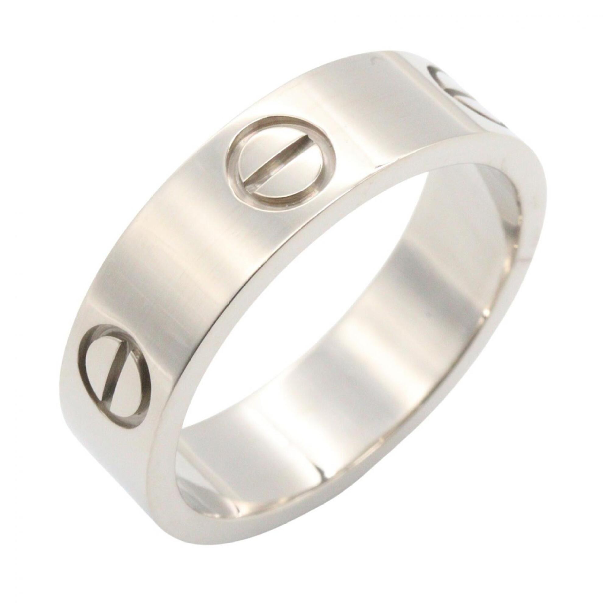 Cartier White Gold White Gold (18K) Band Ring (Pre-Owned)