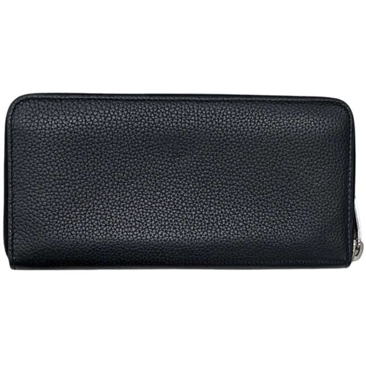 Saint Laurent Black Leather Long Wallet (Bi-Fold) (Pre-Owned)