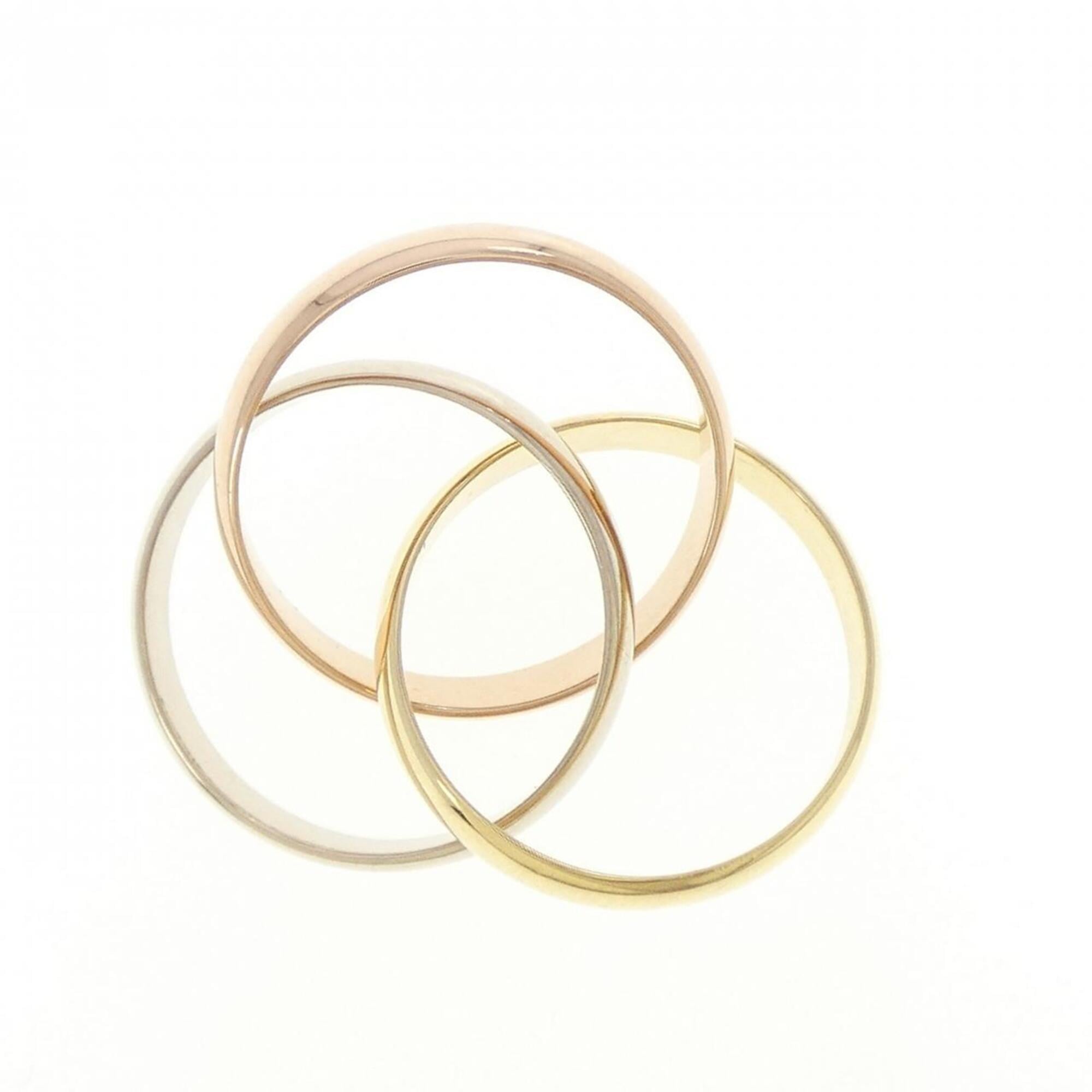 Cartier Yellow Gold (18K) Pink Gold (18K) White Gold (18K) Band Ring (Pre-Owned)