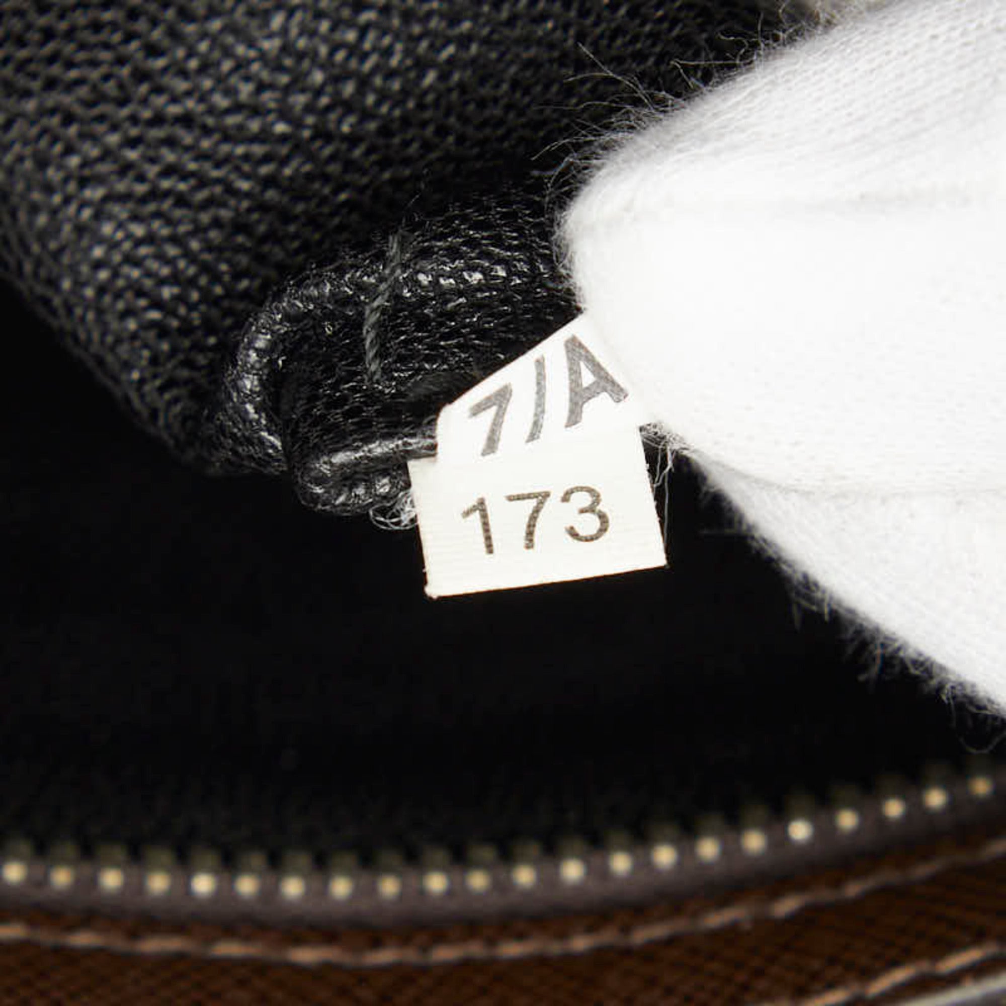 Prada Brown Leather Briefcase (Pre-Owned)