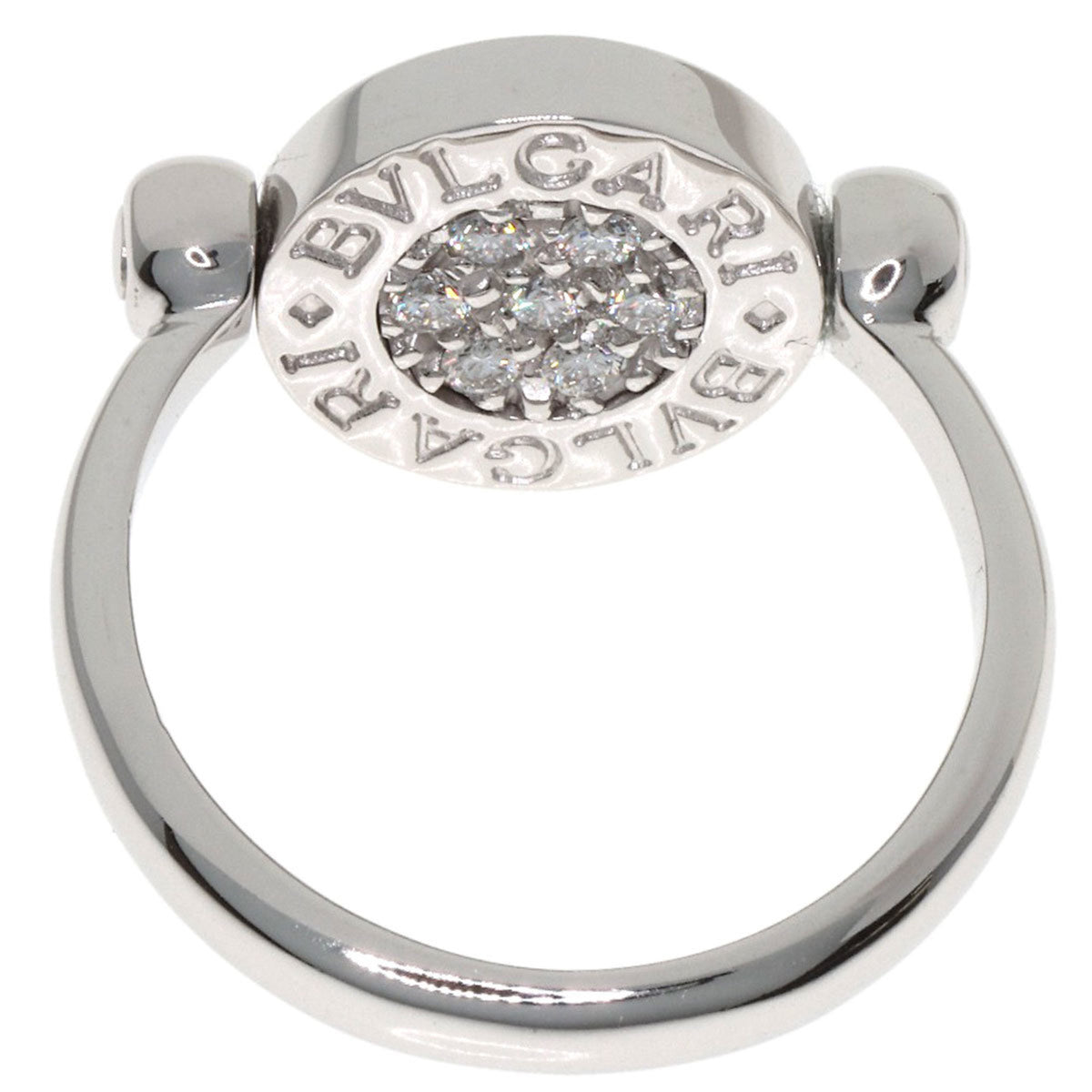 Bvlgari White Gold (18K) Band Ring (Pre-Owned)