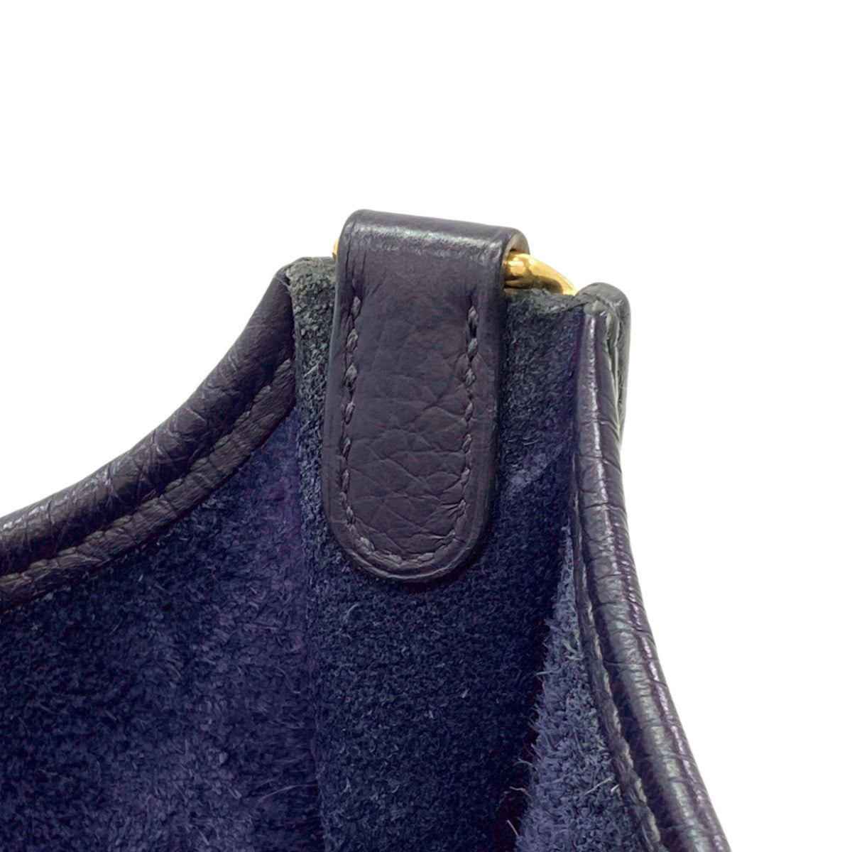 Hermes Navy Shoulder Bag (Pre-Owned)