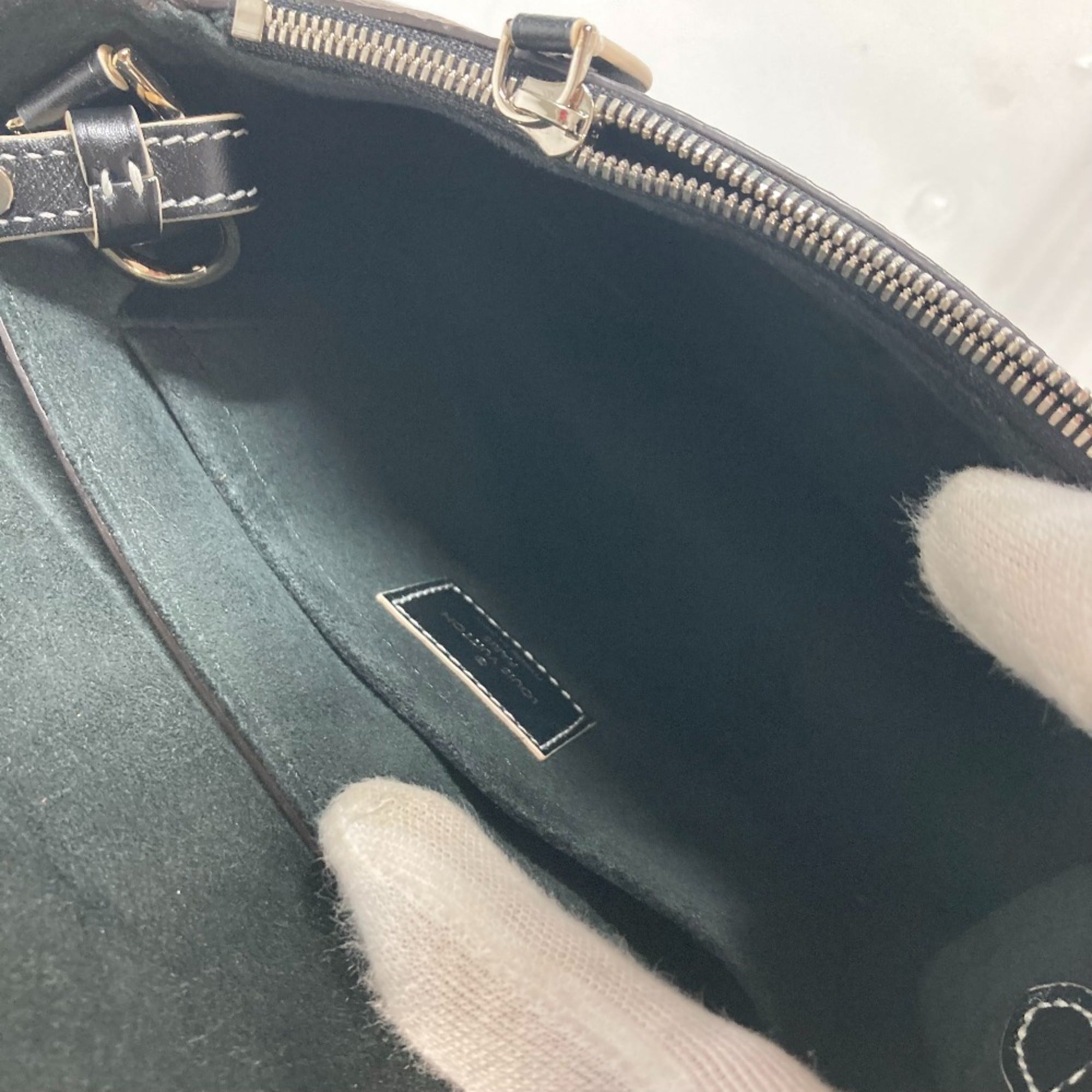 Louis Vuitton Black Brown Monogram Monogram Handbag Shoulder Bag (Pre-Owned)
