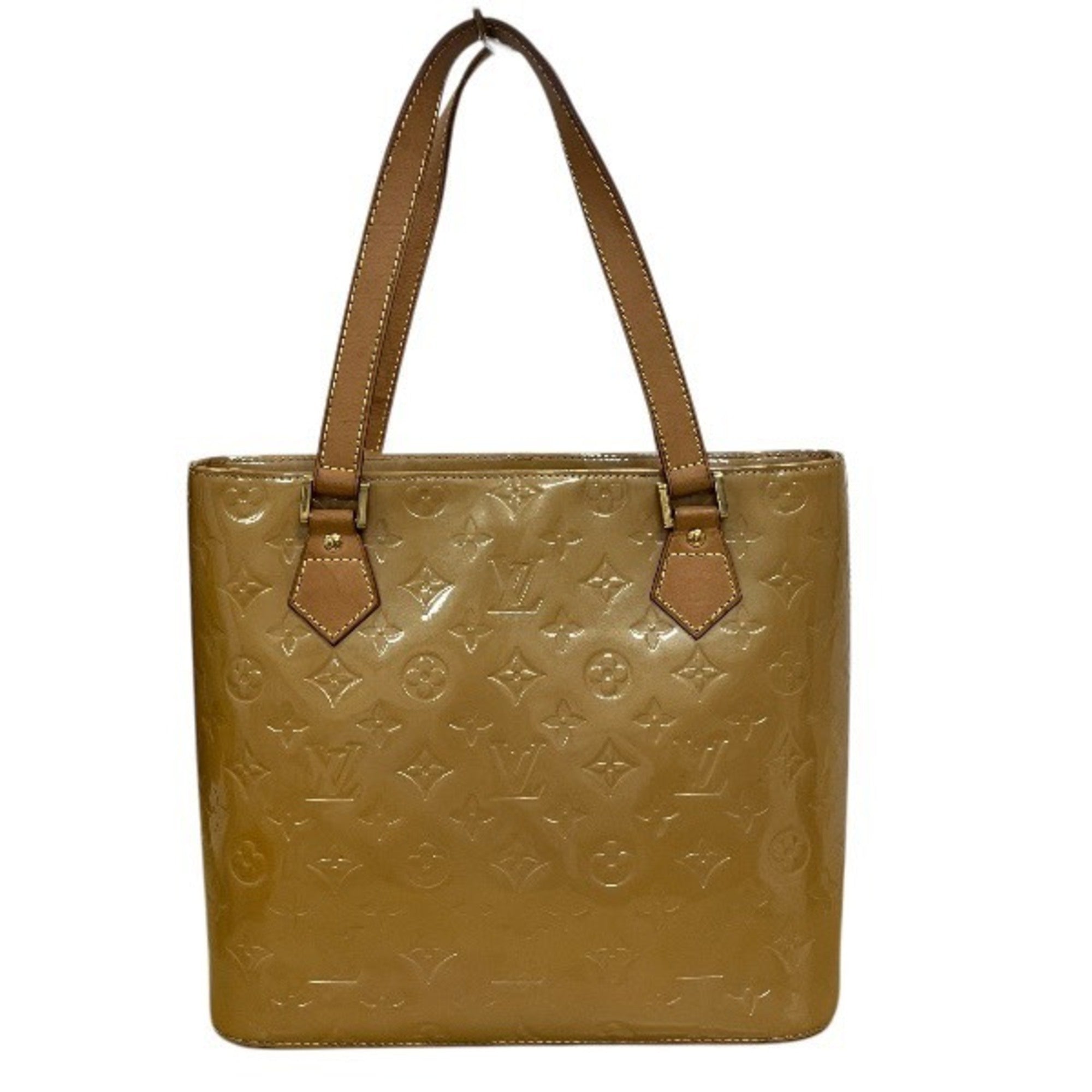 Louis Vuitton Noisette Leather Handbag Tote Bag (Pre-Owned)