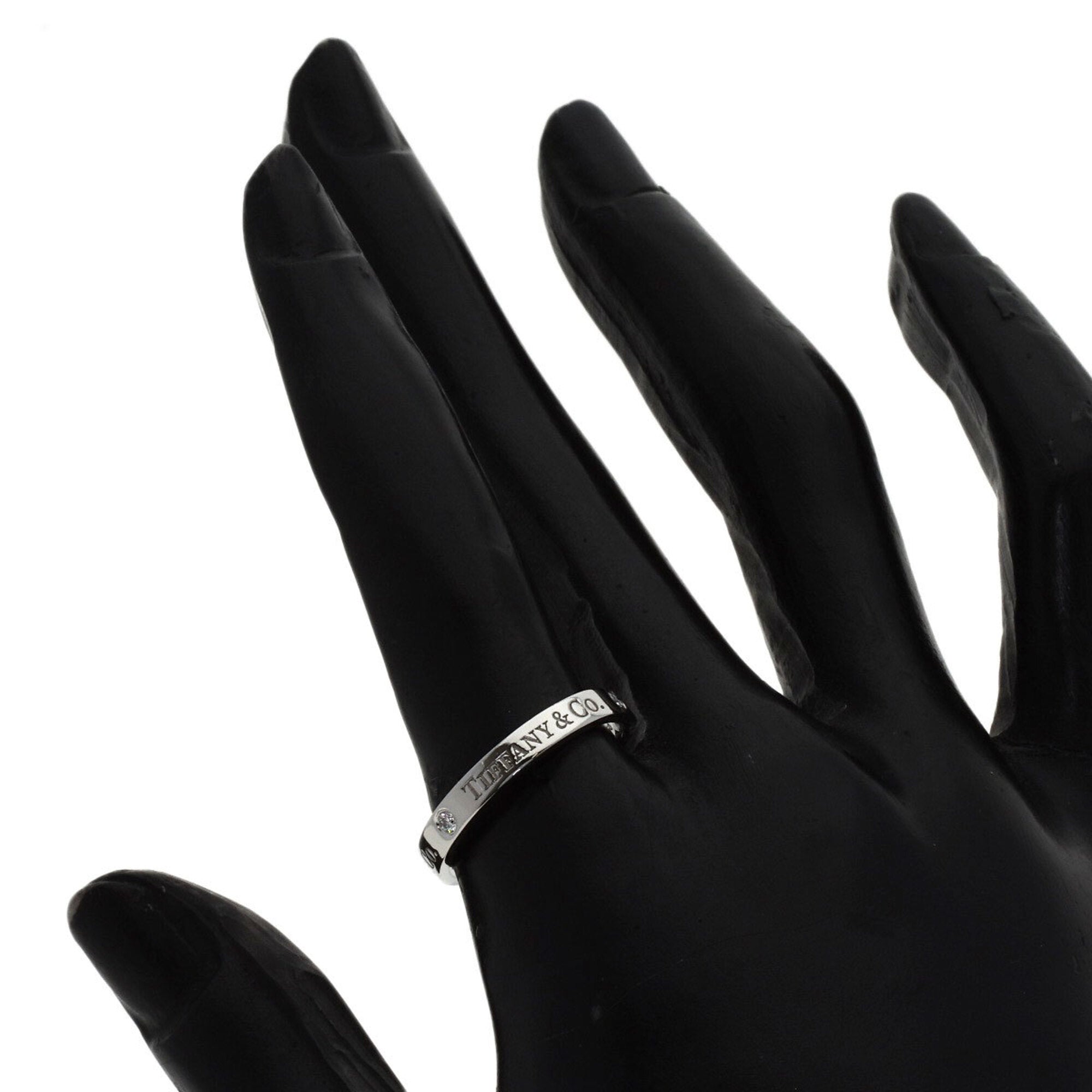Tiffany Platinum 950 Band Ring (Pre-Owned)