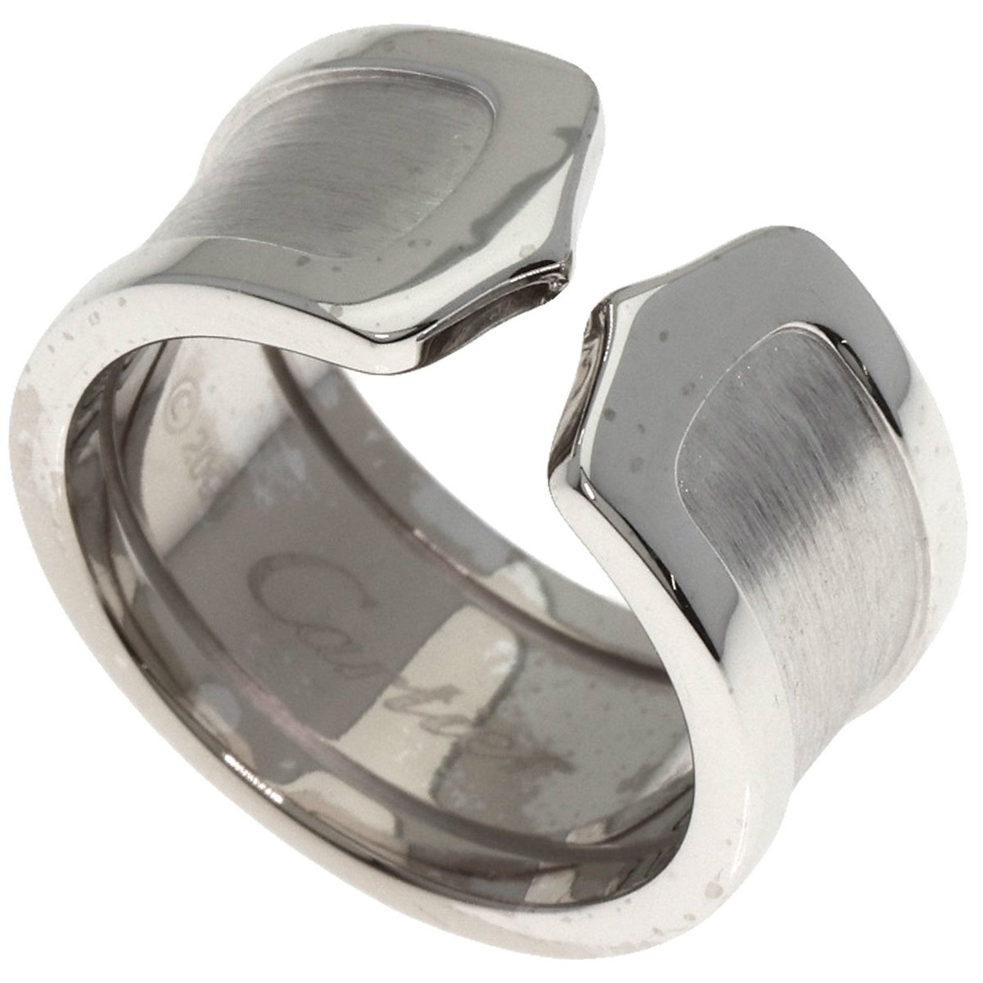 Cartier C2 White Gold (18K) Band Ring (Pre-Owned)