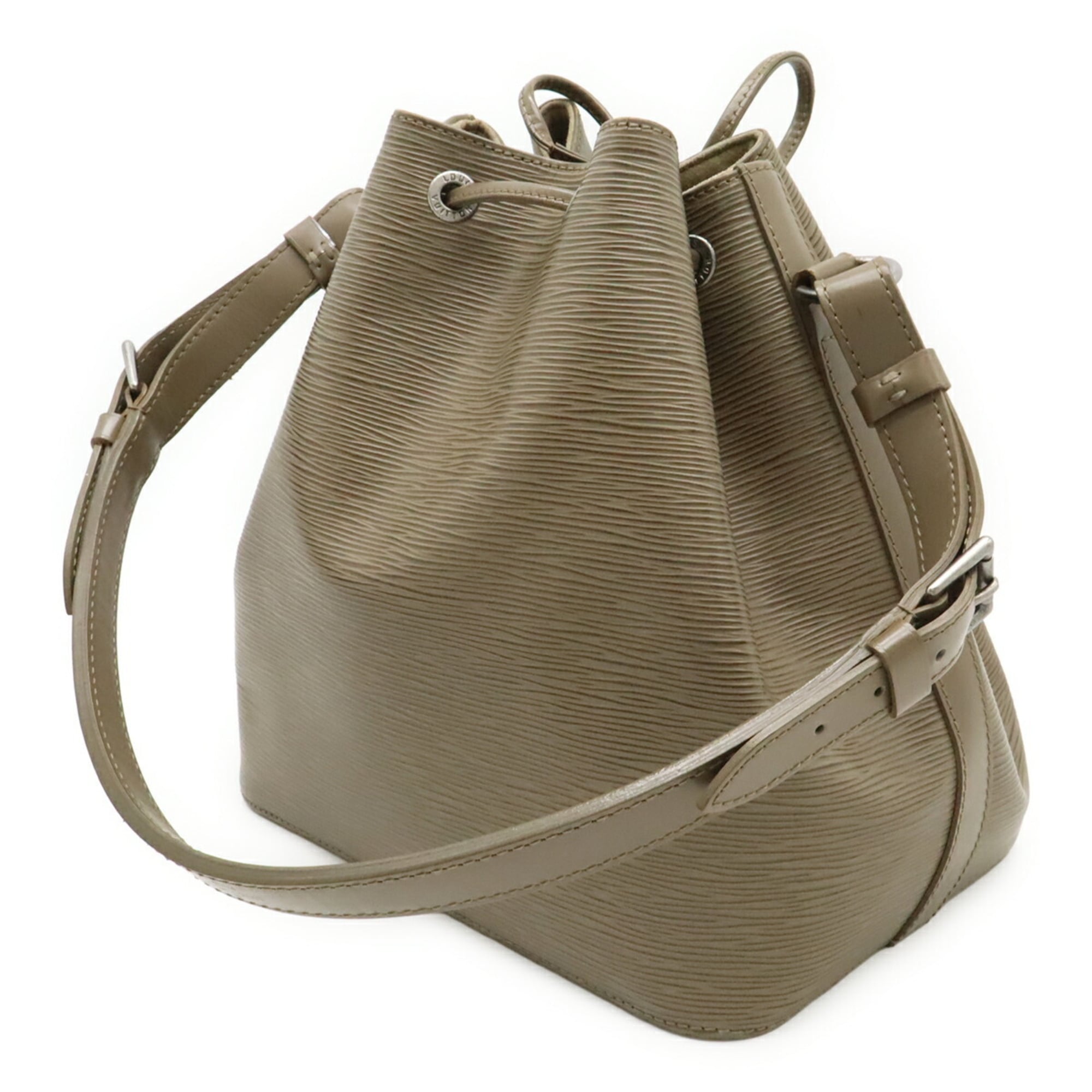 Louis Vuitton Epi Pepper (Poivre) Epi Leather Shoulder Bag (Pre-Owned)