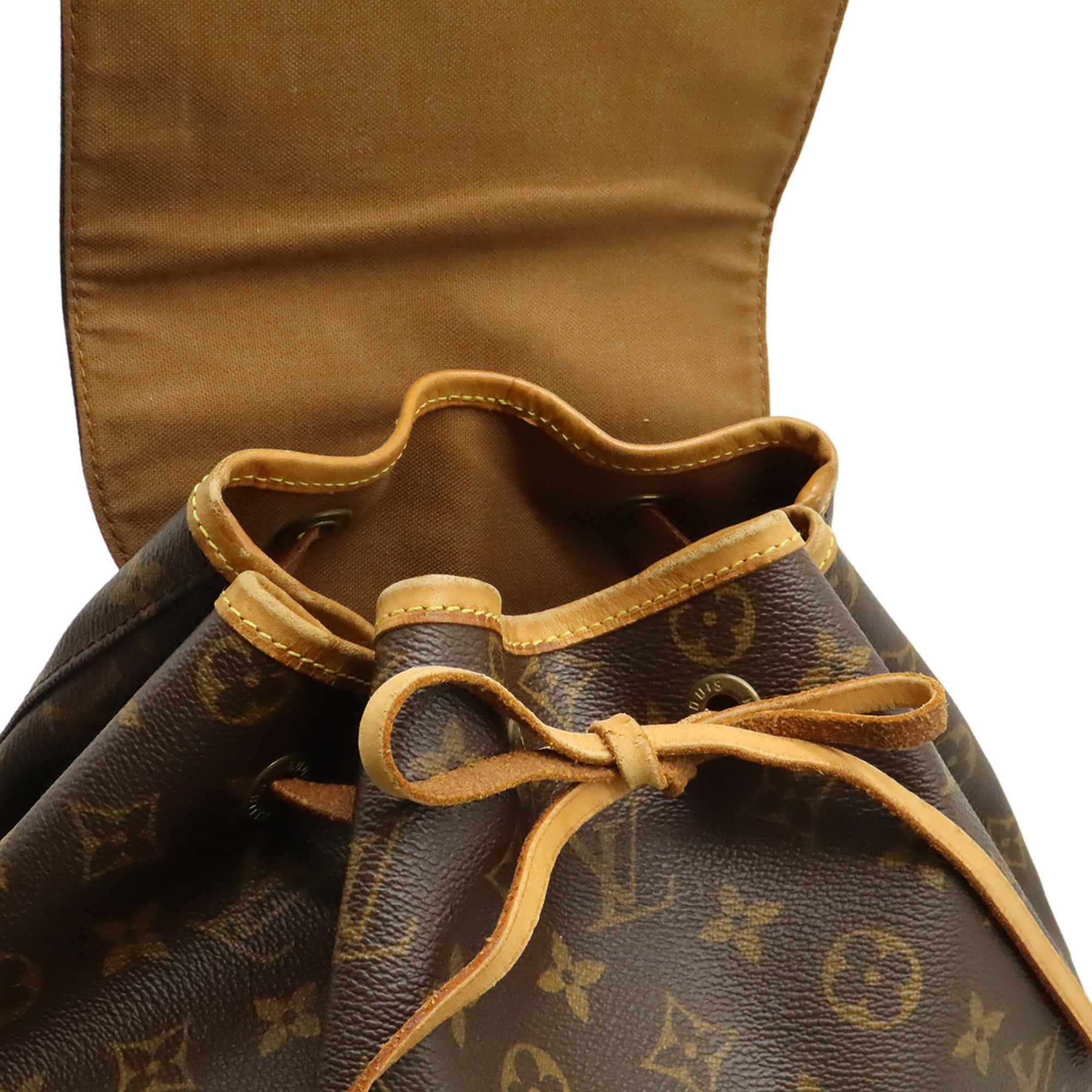 Louis Vuitton Monogram Brown Monogram Backpack Shoulder Bag (Pre-Owned)
