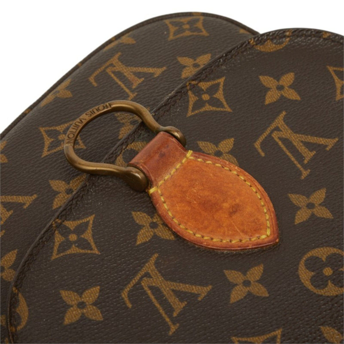 Louis Vuitton Brown Pvc Leather Shoulder Bag (Pre-Owned)