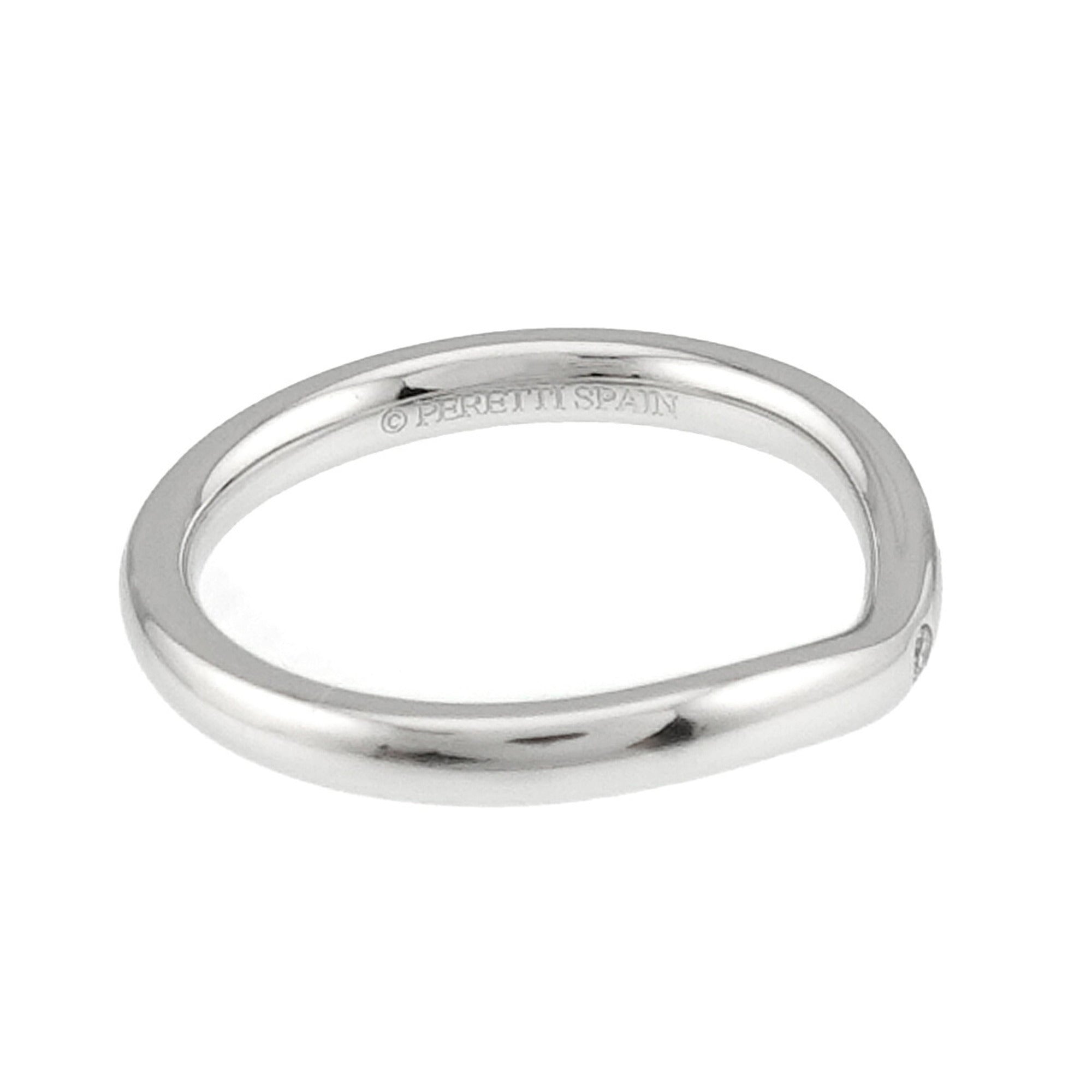 Tiffany Platinum 950 Band Ring (Pre-Owned)