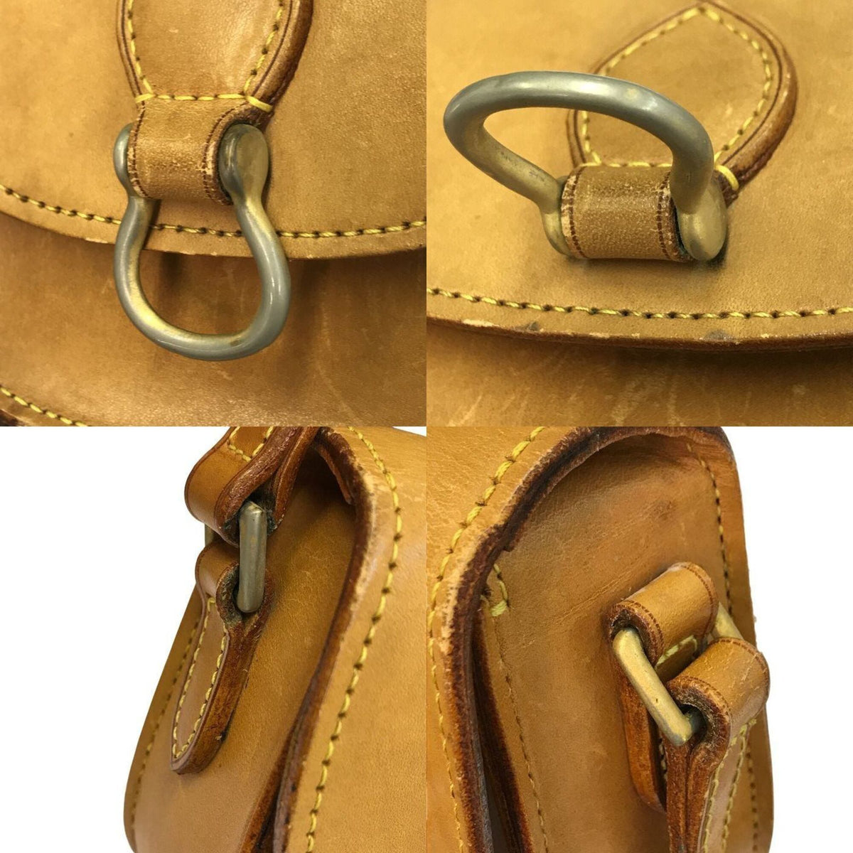 Louis Vuitton Brown Leather Shoulder Bag (Pre-Owned)