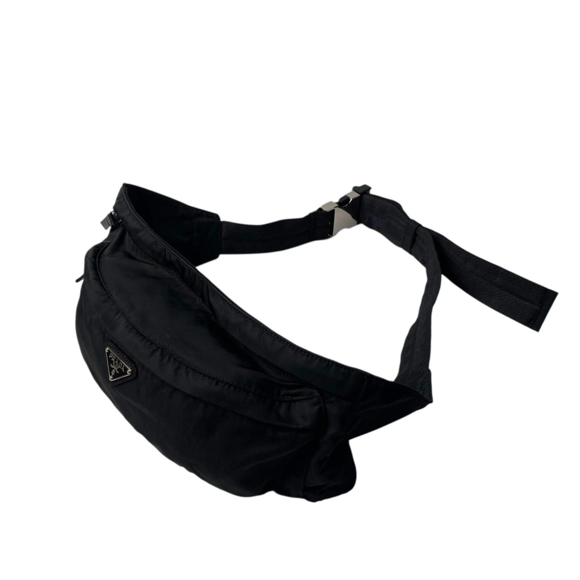 Prada Black Nylon Sling Bag (Pre-Owned)