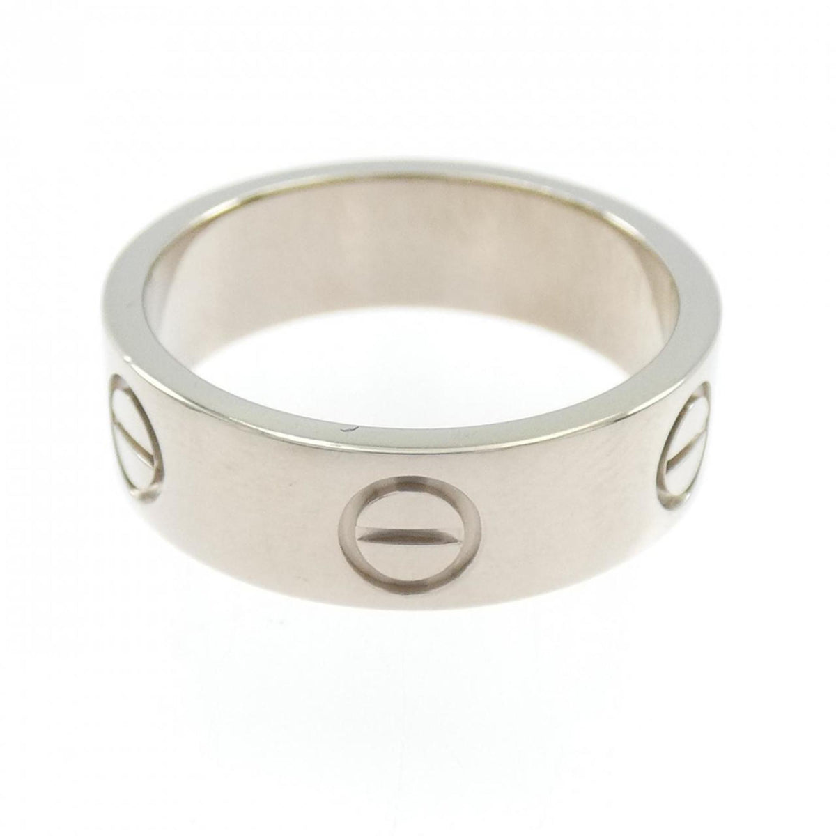 Cartier Love White Gold (18K) Band Ring (Pre-Owned)