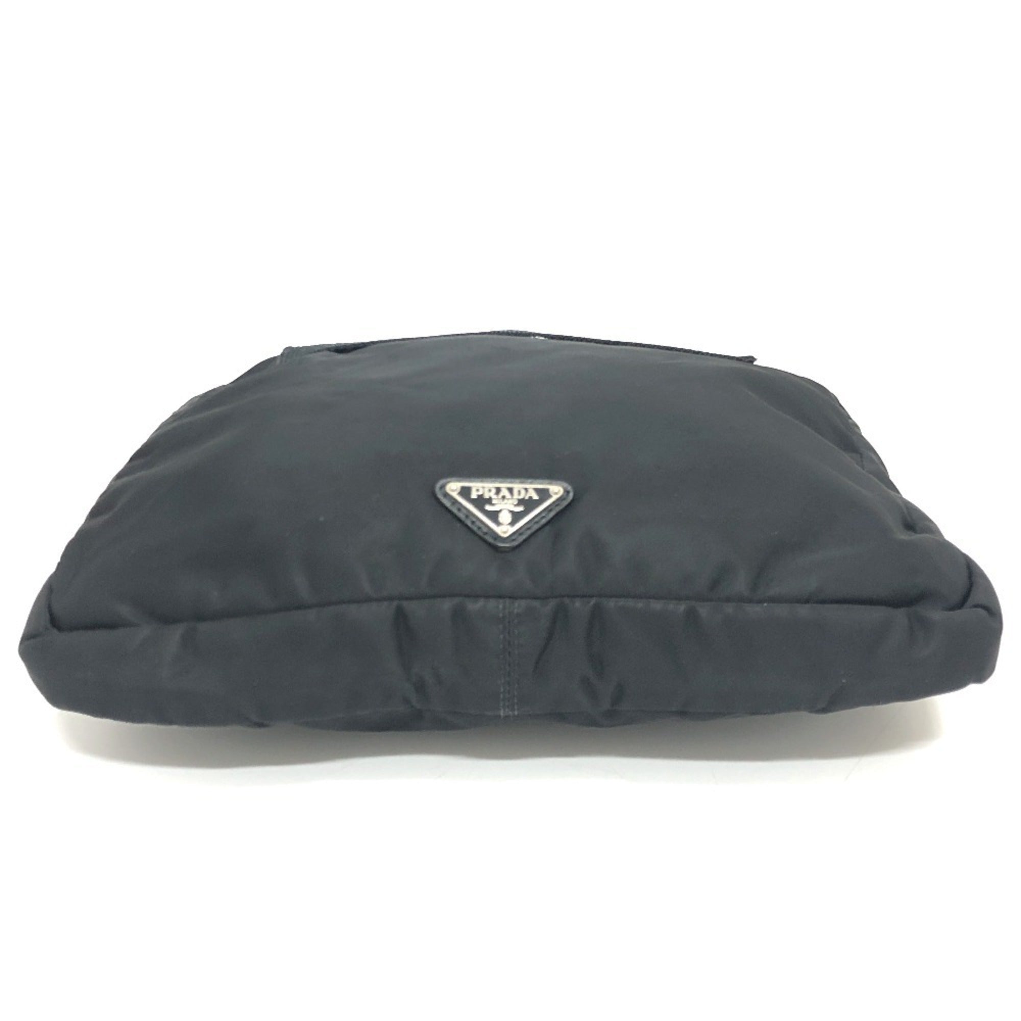 Prada Black Nylon Clutch Bag (Pre-Owned)